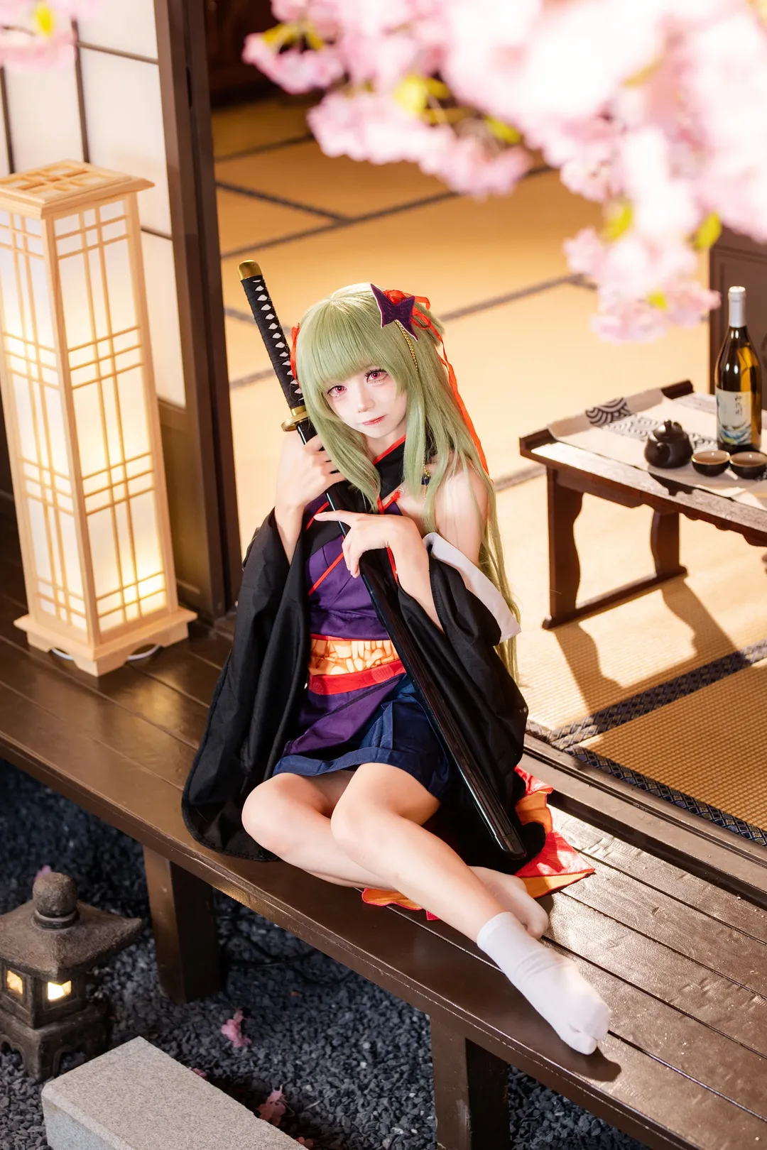 和风摄影, 丛雨cos, 千恋万花, Coser日常, 日式cosplay - 第1张