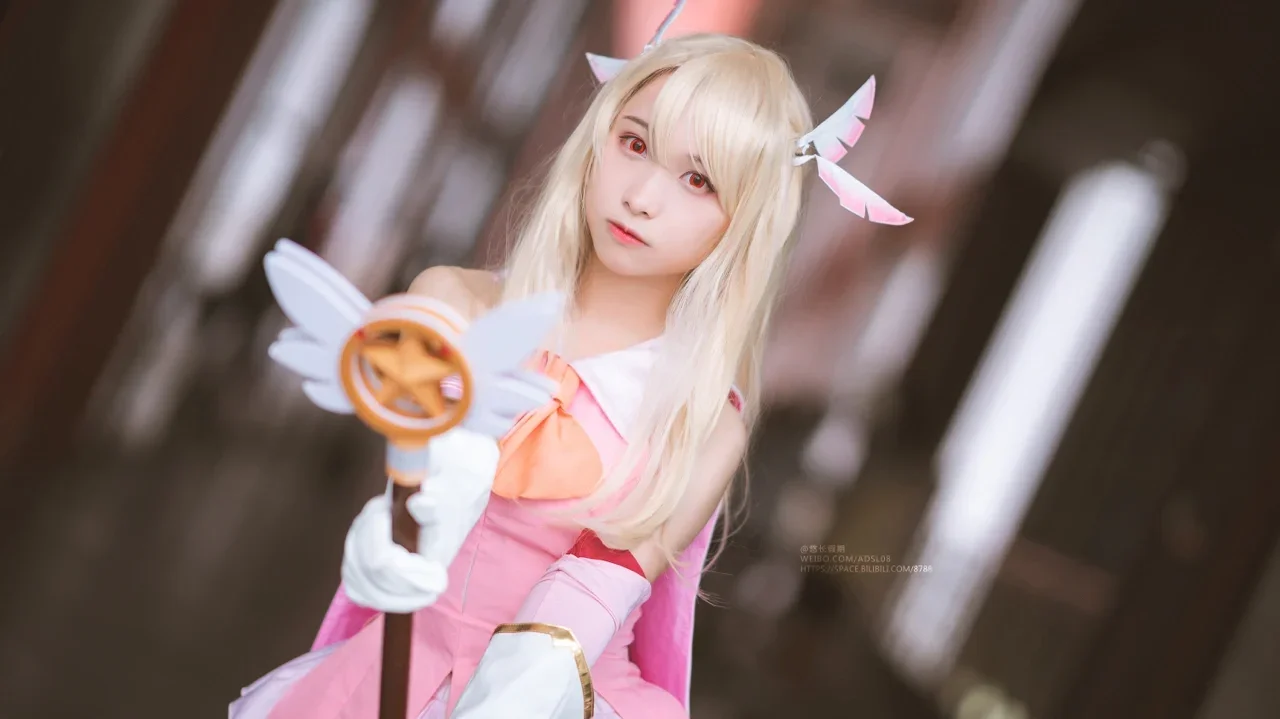 Fate, 元氣少女, 伊莉雅cos, 粉色絲襪, 魔法少女伊莉雅 - 第2張
