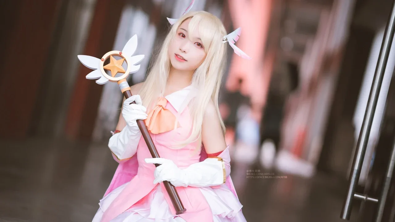 Fate, 元氣少女, 伊莉雅cos, 粉色絲襪, 魔法少女伊莉雅 - 第4張