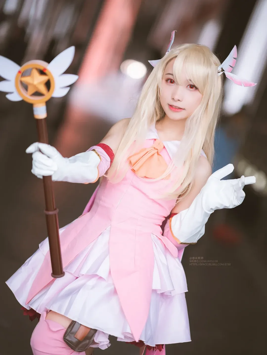 Fate, 元氣少女, 伊莉雅cos, 粉色絲襪, 魔法少女伊莉雅 - 第5張