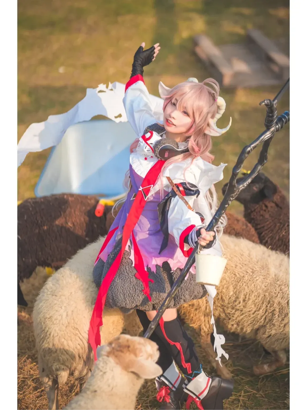 cosplay, 明日方舟, 艾雅法拉cos, 广州拍照, 黑丝 - 第6张