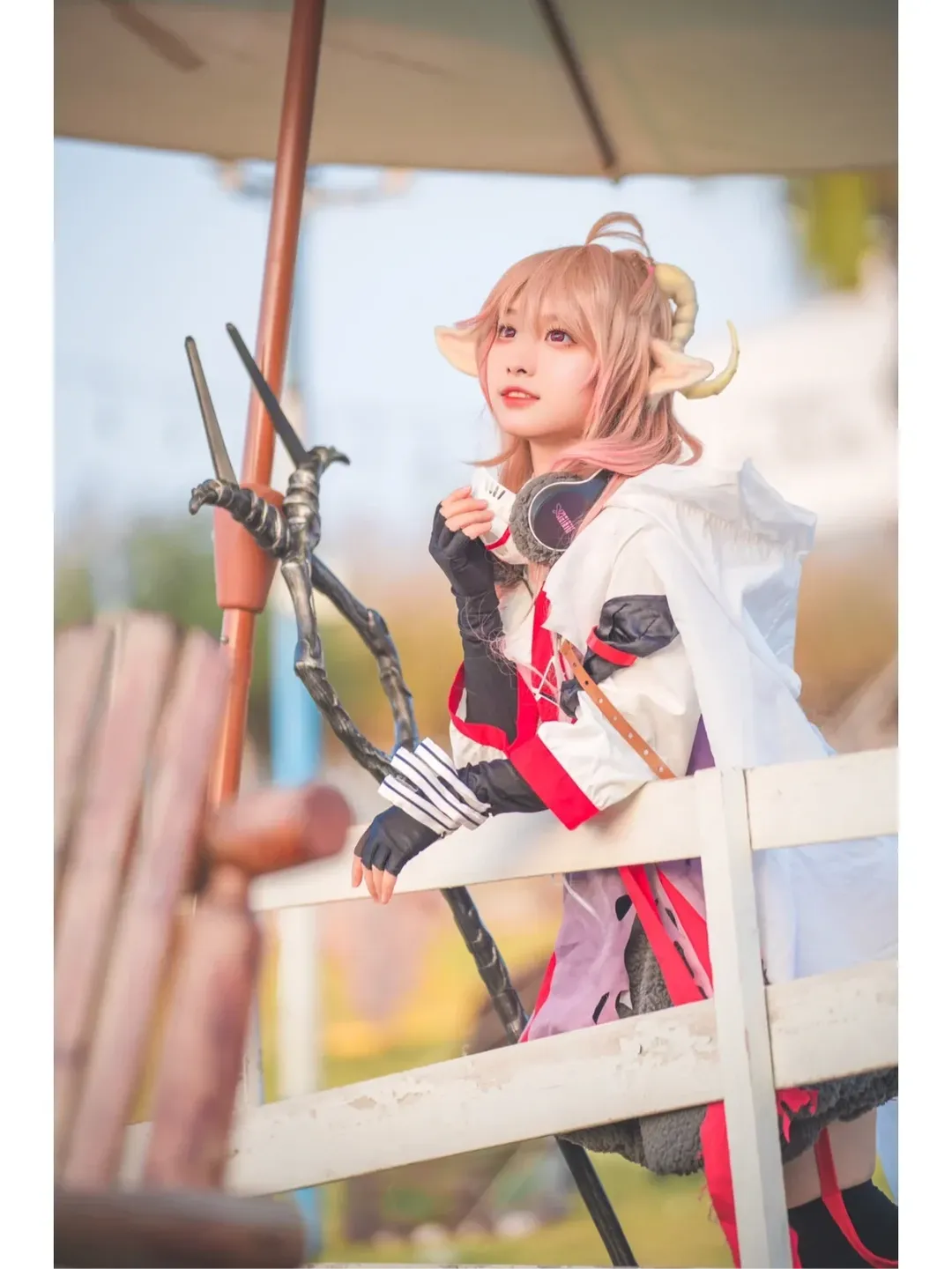 cosplay, 明日方舟, 艾雅法拉cos, 广州拍照, 黑丝 - 第9张