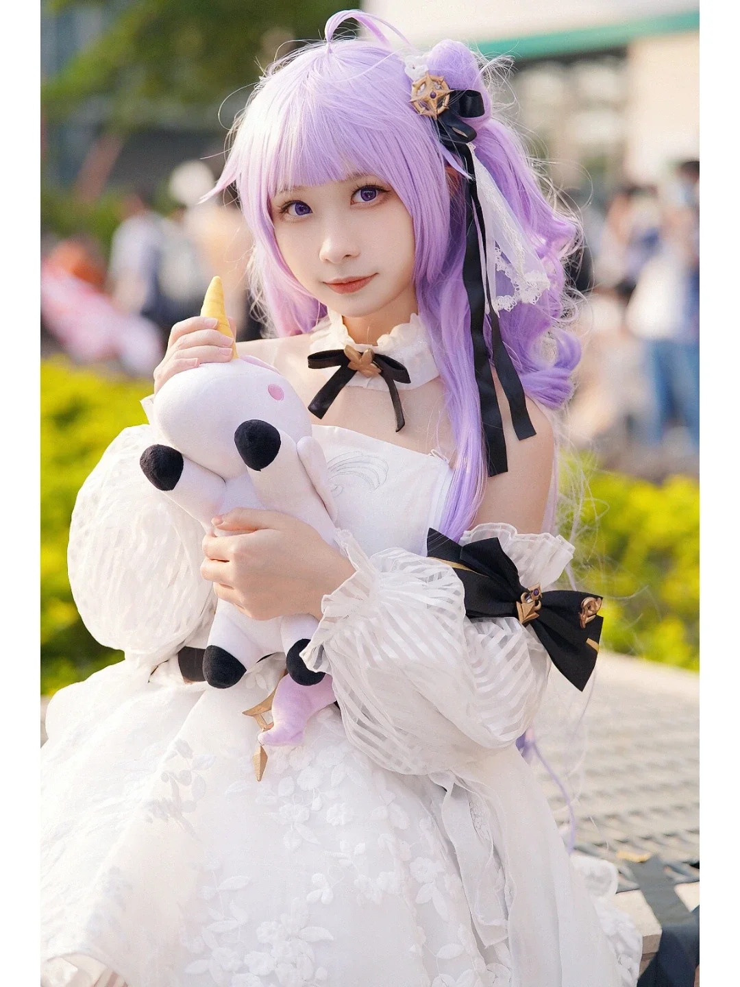 碧蓝航线, 独角兽cos, 白丝穿搭, 花嫁风cos, 广州CP漫展 - 第4张