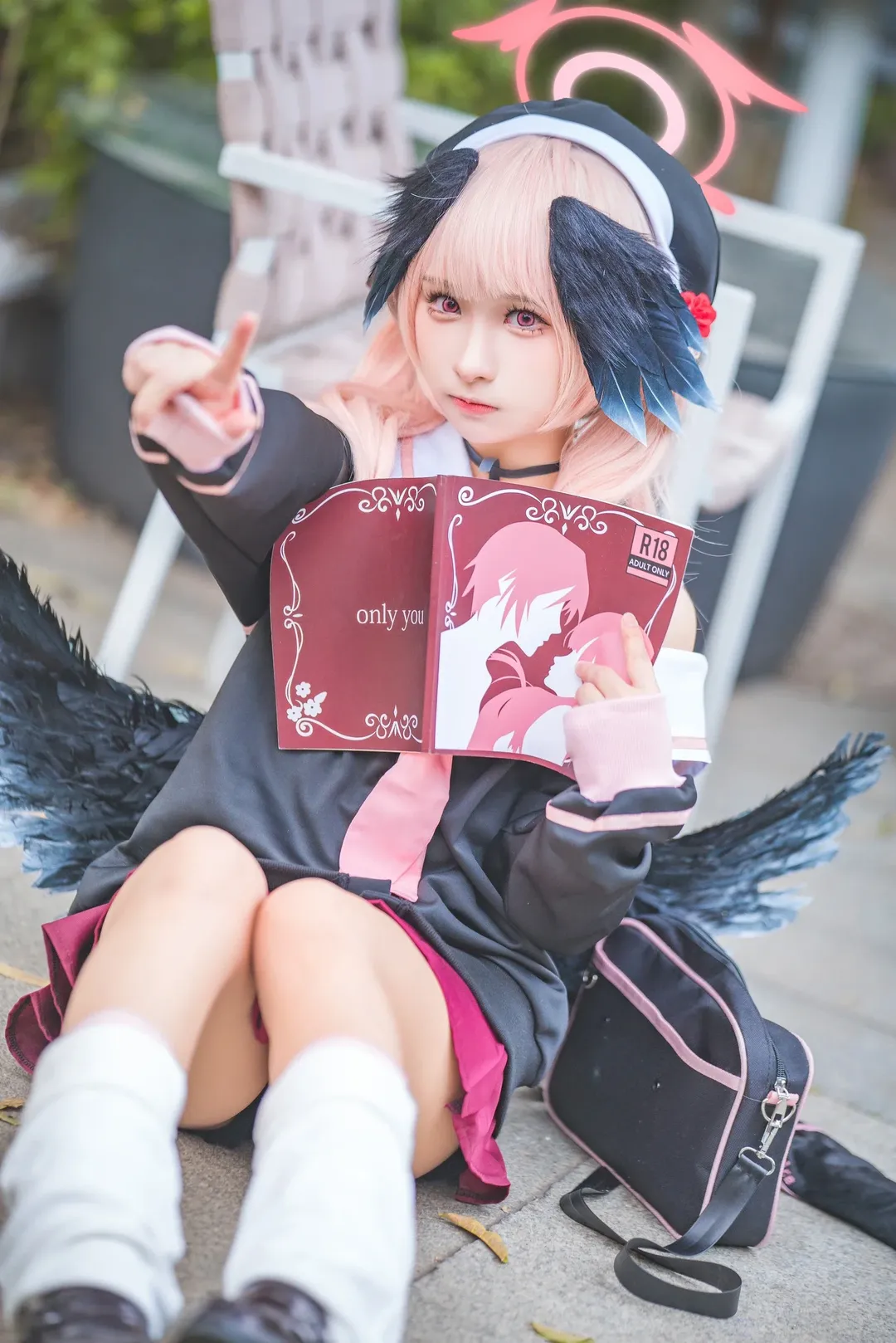 蔚蓝档案, 萤火虫漫展, 广州漫展, 下江小春cos, cosplay返图 - 第1张