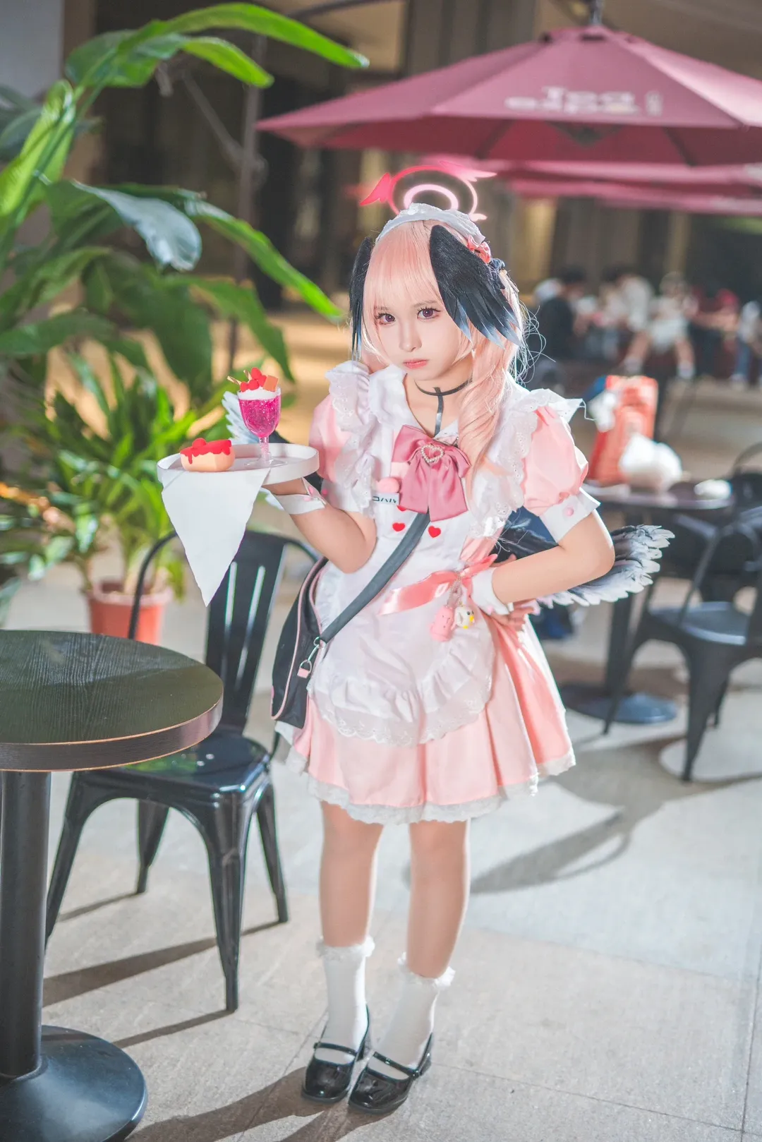 蔚蓝档案, 萤火虫漫展, 下江小春cos, 女仆cosplay, 广州漫展返图