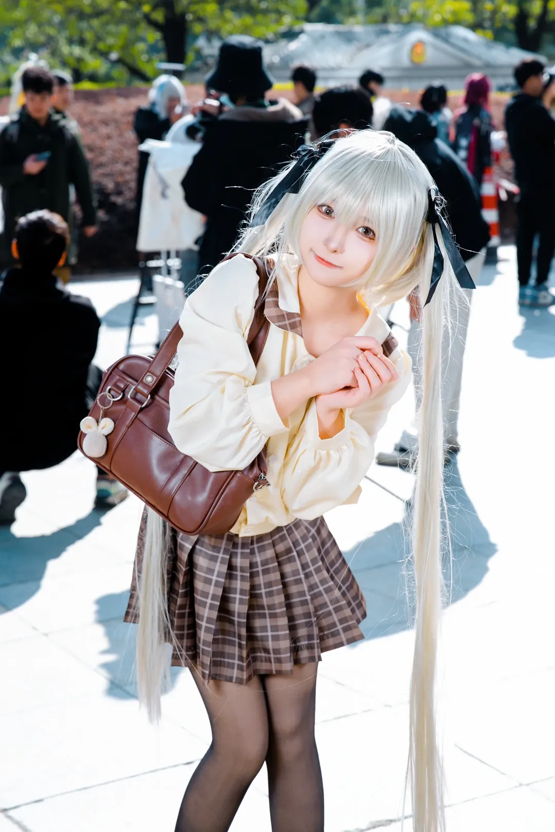 穹妹cos, 二次元漫展, cosplay返图, 广州萤火虫, JK穿搭 - 第1张