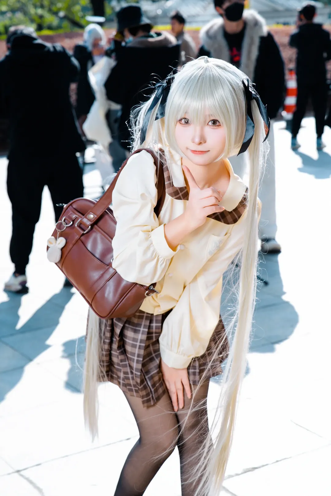 穹妹cos, 二次元漫展, cosplay返图, 广州萤火虫, JK穿搭 - 第2张