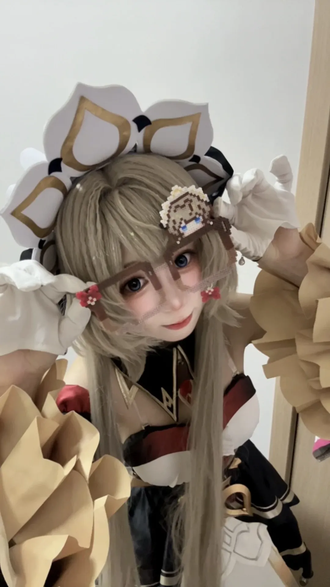 Genshin Impact, Nahida Cosplay, Firefly cosplay, White stockings, Revue Starlight cosplay