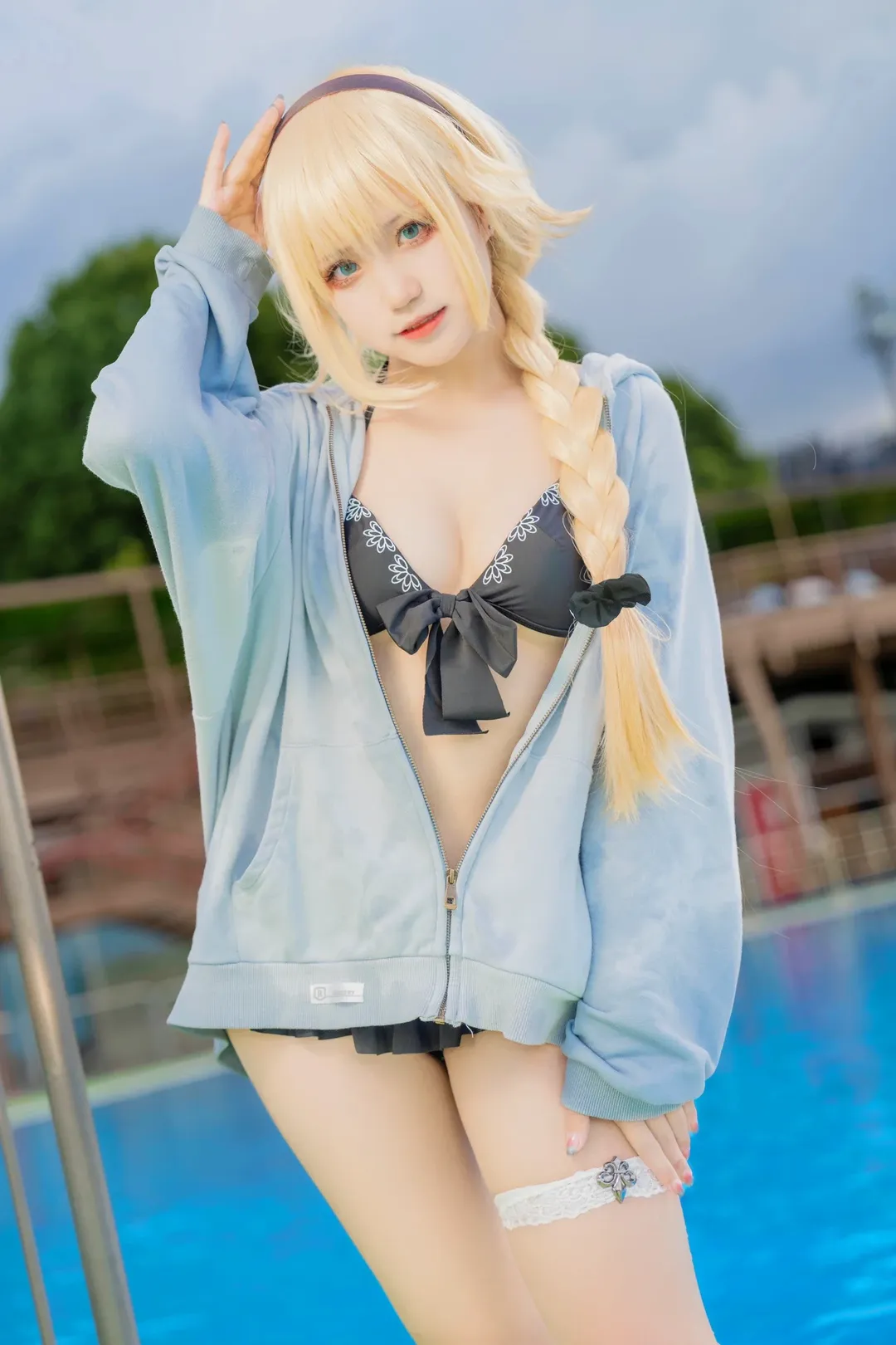 cosplay, 夏日穿搭, 泳池写真, FateGrandOrder, Mastercos
