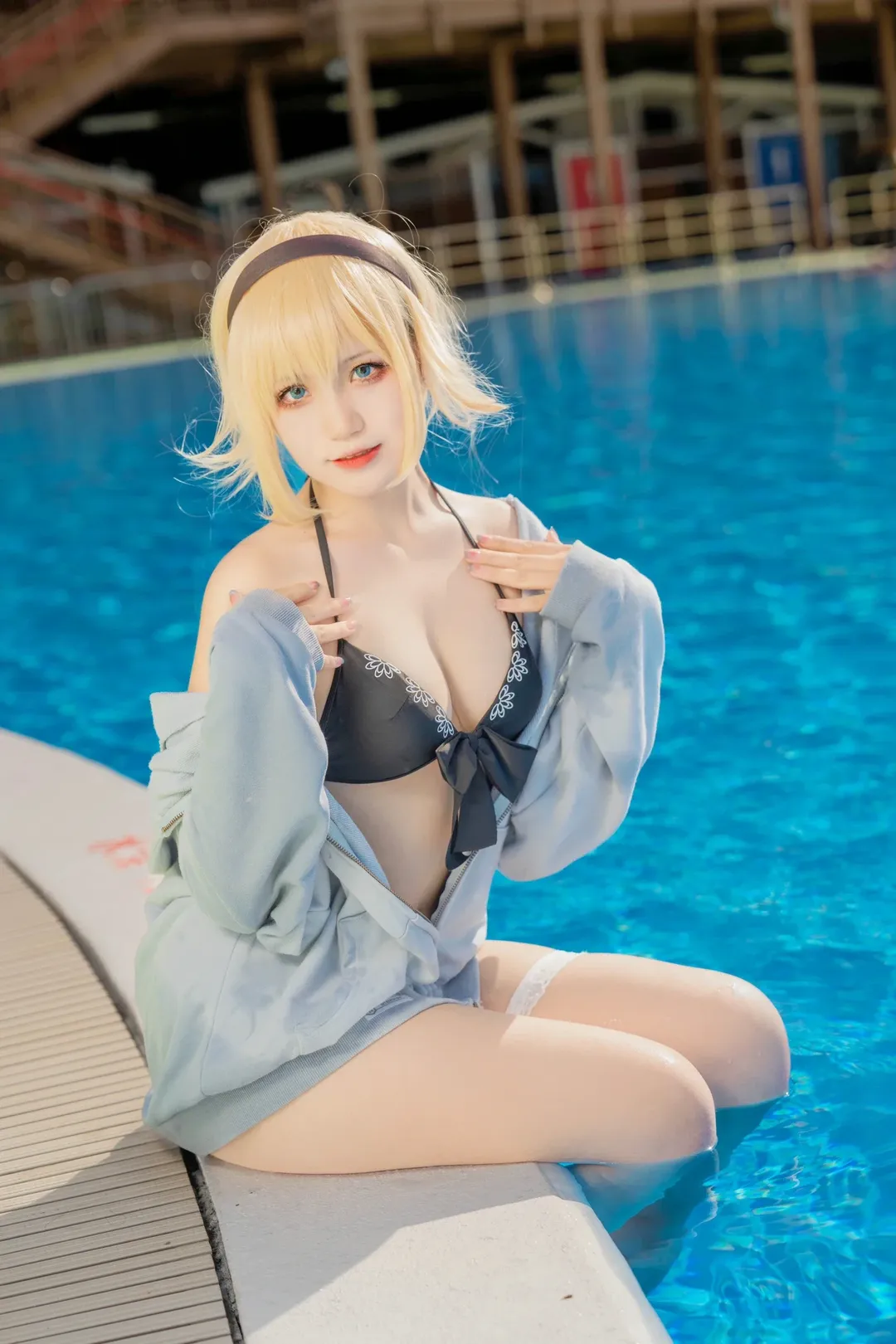 コスプレ, 夏コーデ, プール写真, Fate/Grand Order, マスターコスプレ - 4枚目