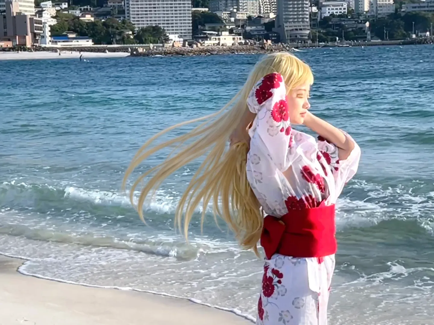 cosplay摄影, 浴衣穿搭, 夏日重现, 小舟澪cos, 和歌山旅行 - 第4张