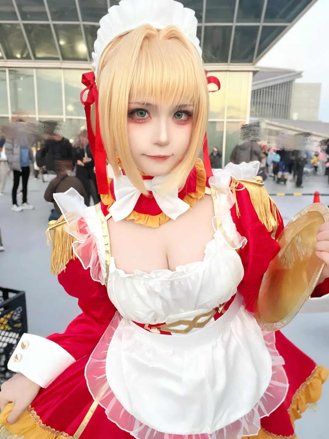 女仆装, 漫展摄影, FGO, 尼禄cos, 2026新年