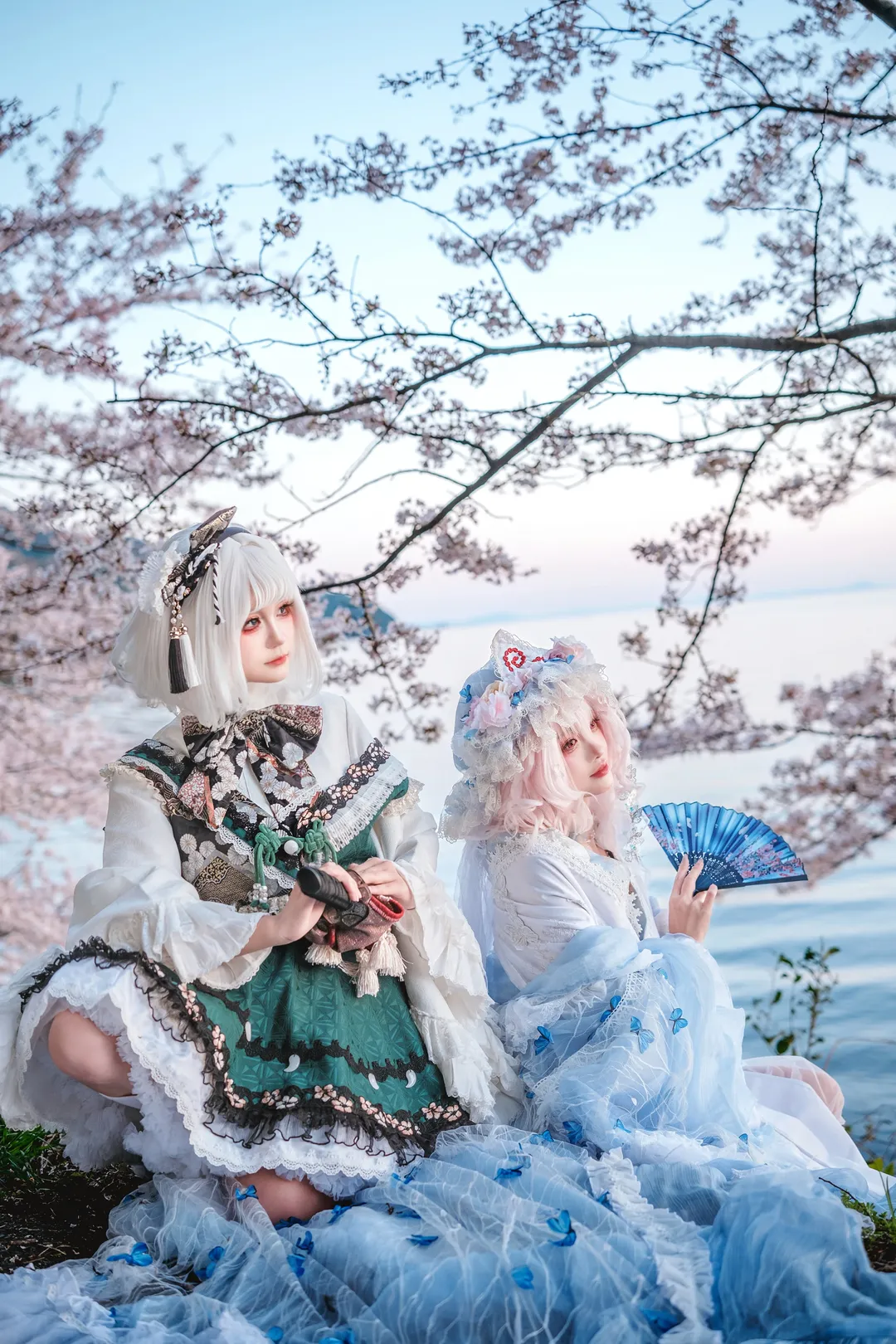 cosplay, 东方project, 樱花, 和风服饰, 日本旅拍