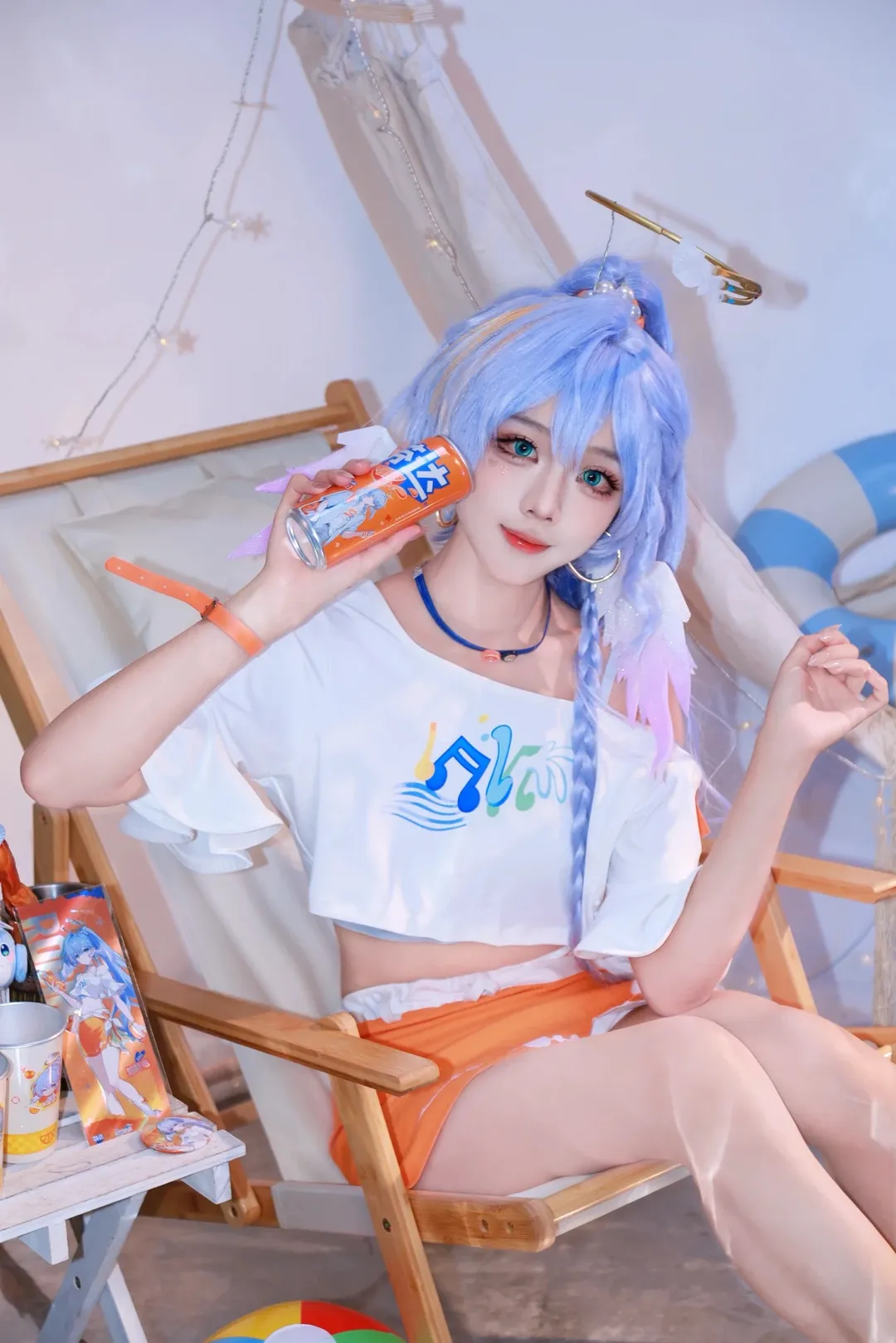 崩壞星穹鐵道, 知更鳥cos, 二次元穿搭, 夏日cosplay, 芬達聯動cos - 第2張