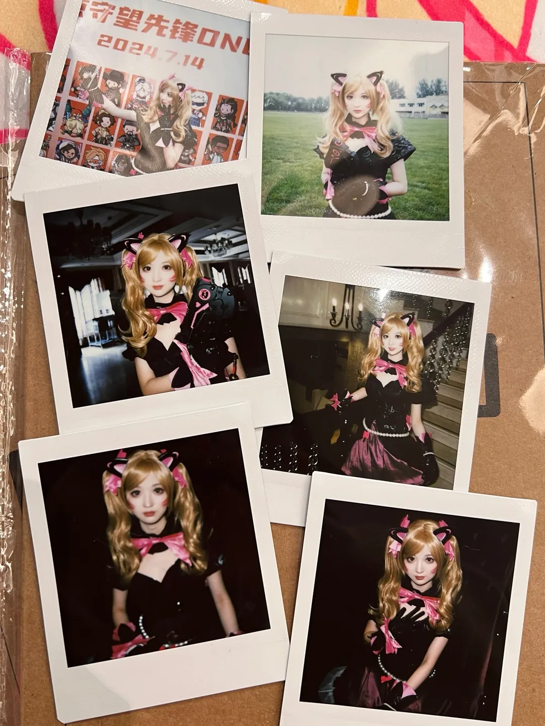 漫展返图, 守望先锋, Dva cos, 黑猫皮肤, 菱形格纹丝袜 - 第5张