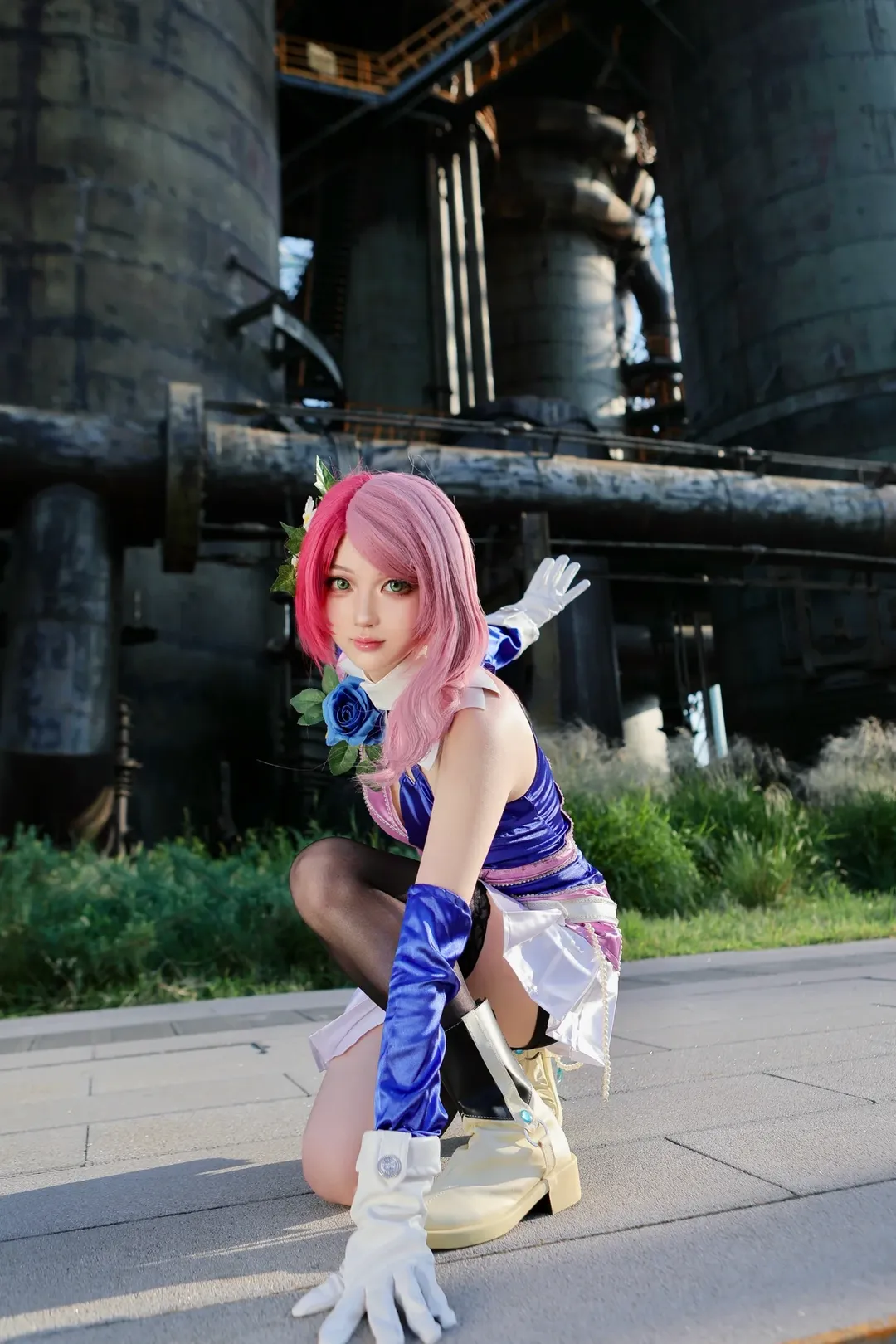 工业风摄影, 黑丝穿搭, Alisa Bosconovitch cos, 铁拳, 铁拳cos - 第1张