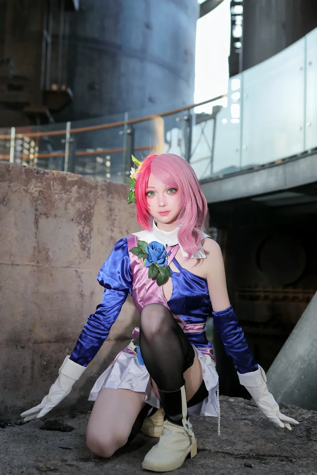 工业风摄影, 黑丝穿搭, Alisa Bosconovitch cos, 铁拳, 铁拳cos