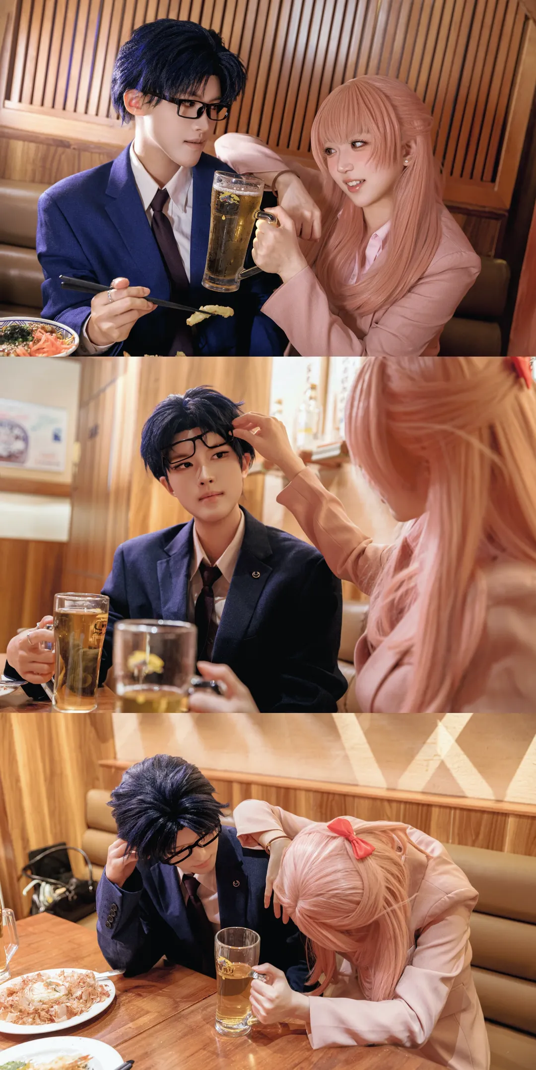 cosplay日常, 桃濑成海cos, 阿宅的恋爱真难, 居酒屋写真, 社畜日常