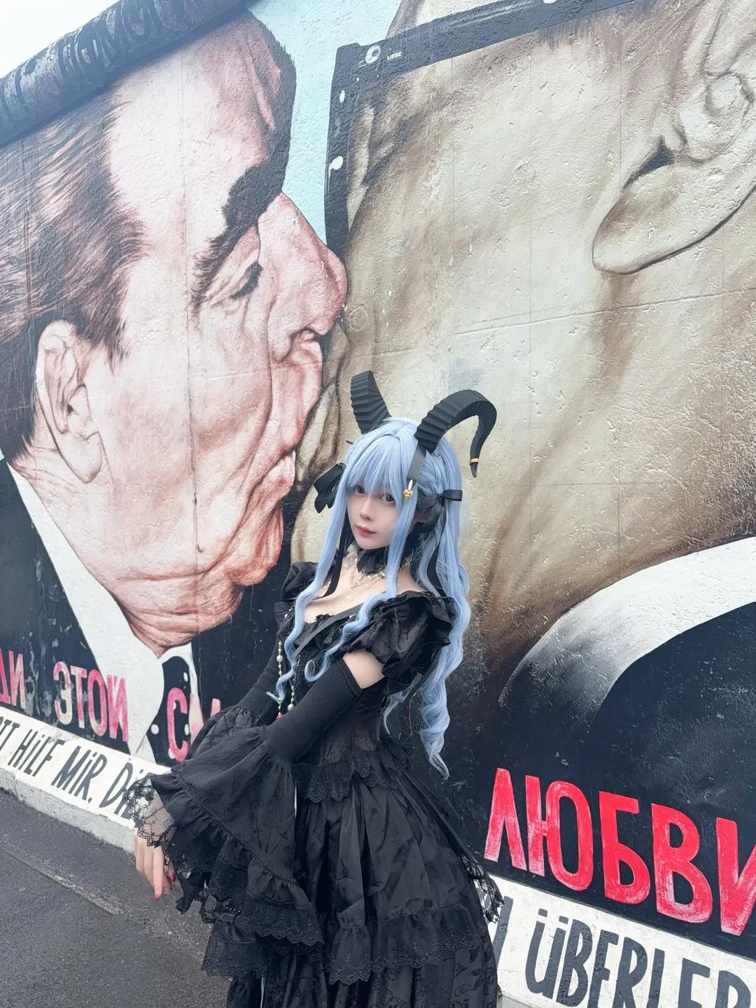 豊川祥子 コスプレ, アヴェムジカ, 二次元ファッション, ゴシック風コスプレ, ベルリンの壁 - 1枚目