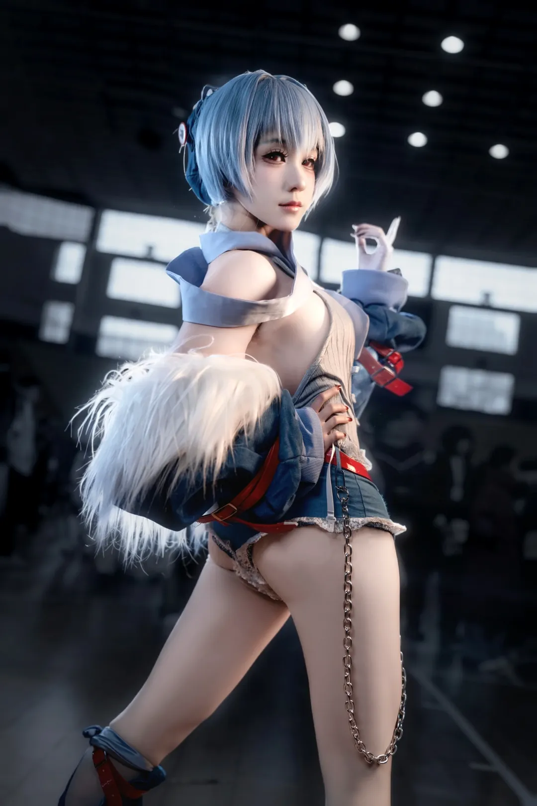 cosplay, 场照, 绫波丽cos, EVA, 动漫穿搭