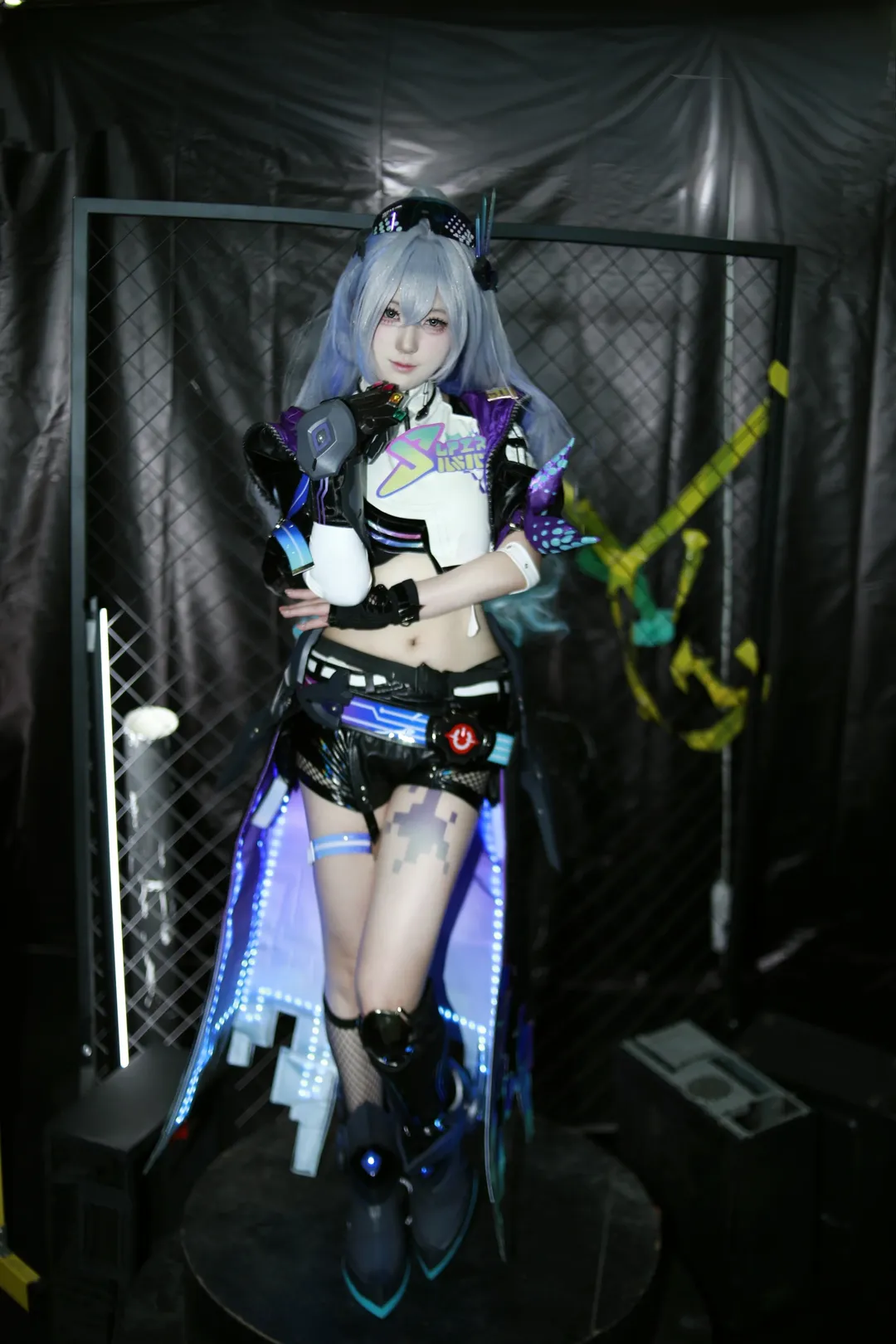 崩坏星穹铁道, 银狼cos, cosplay摄影, 赛博朋克穿搭, 长沙热浪漫展 - 第3张