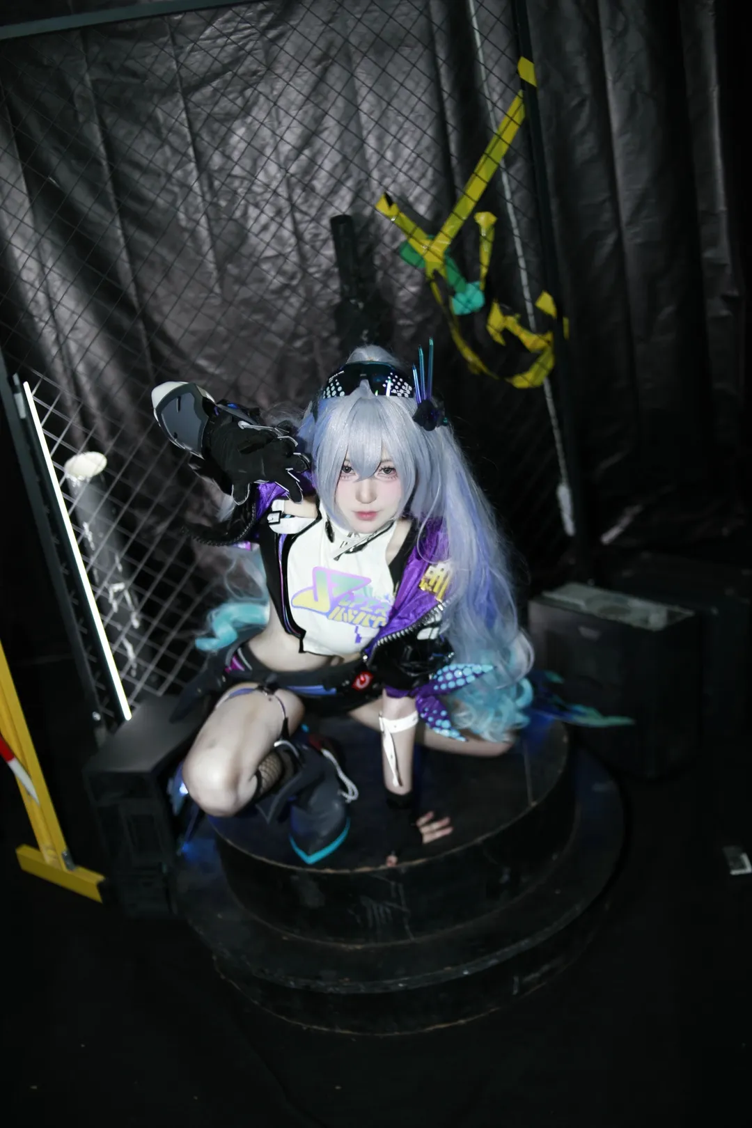 崩坏星穹铁道, 银狼cos, cosplay摄影, 赛博朋克穿搭, 长沙热浪漫展 - 第4张
