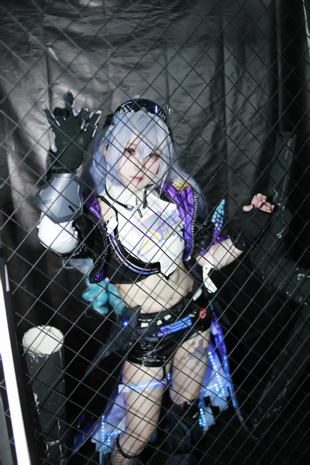 崩坏星穹铁道, 银狼cos, cosplay摄影, 赛博朋克穿搭, 长沙热浪漫展 - 第8张