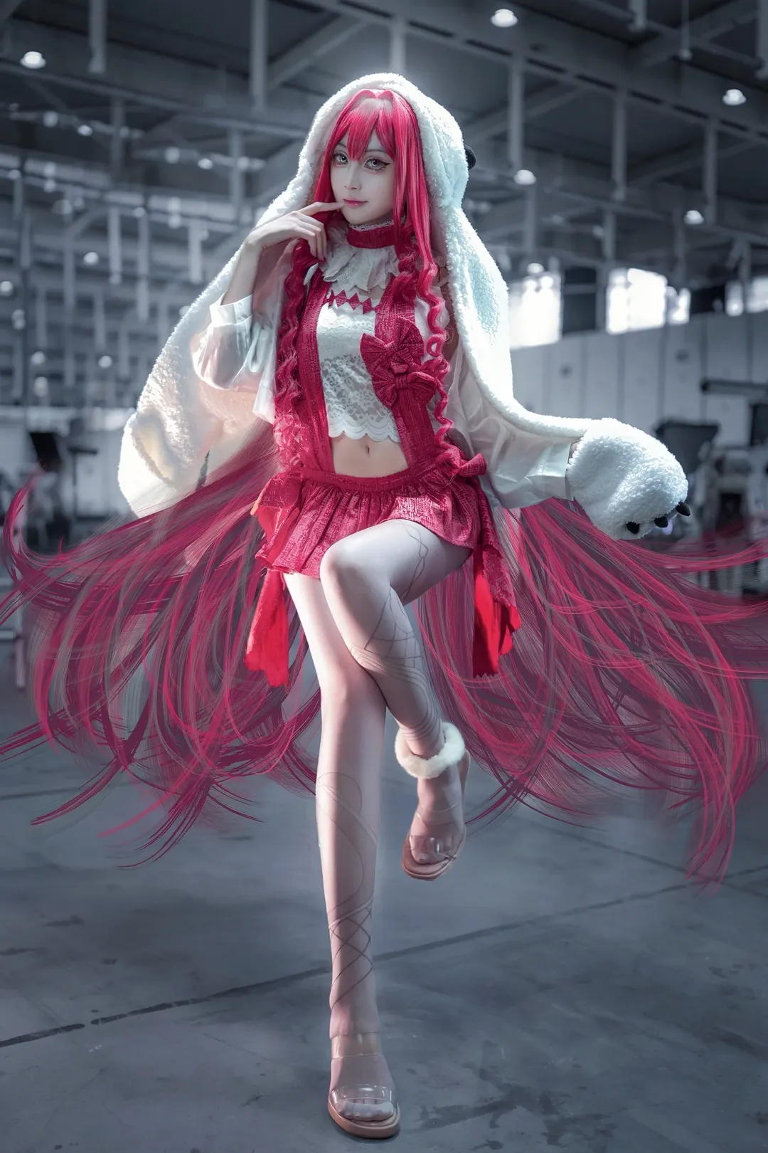 Fate/Grand Order, 白丝, 芭万希cos, 水妖崔cos, 妖崔cos