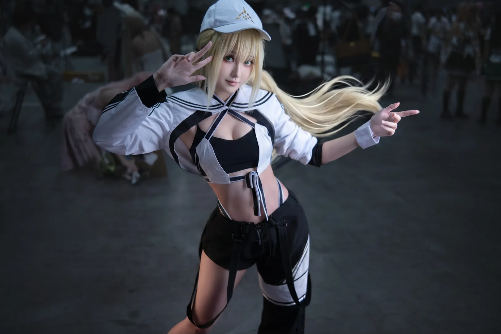 Fate/Grand Order, 漫展返图, 阿尔托莉雅cos, 泳装cosplay, cosplay摄影