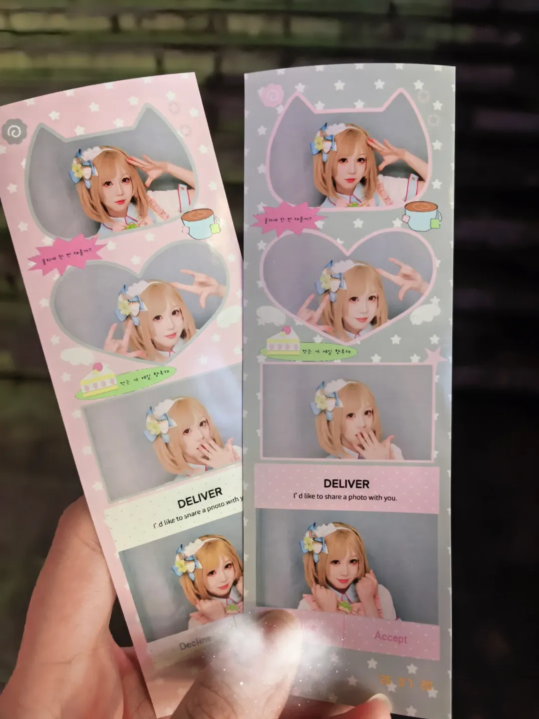 缪斯, lovelive, 小泉花阳cos, cosplay美瞳, 二次元大头贴 - 第3张