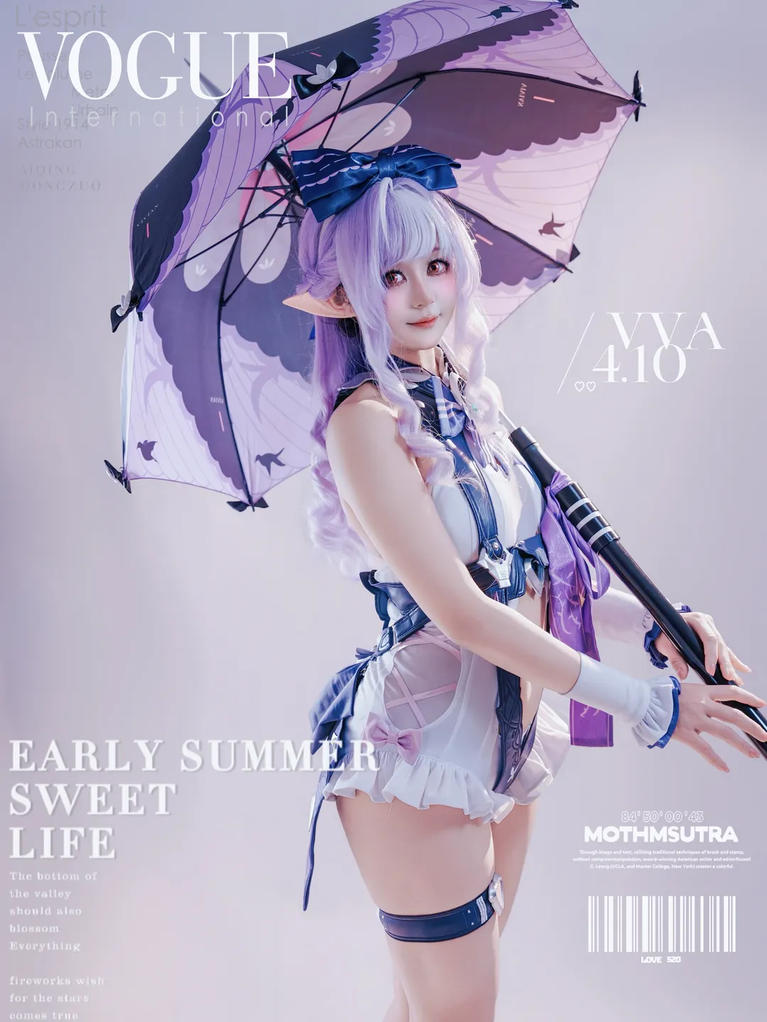 绝区零, 薇薇安cos, cosplay摄影, 夏日cos, 泳装团片 - 第2张
