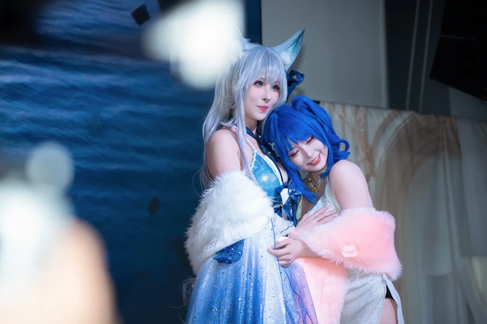 碧蓝航线, 樫野cos, 信浓cos, 圣路易斯cos, 黑色丝袜cosplay - 第4张