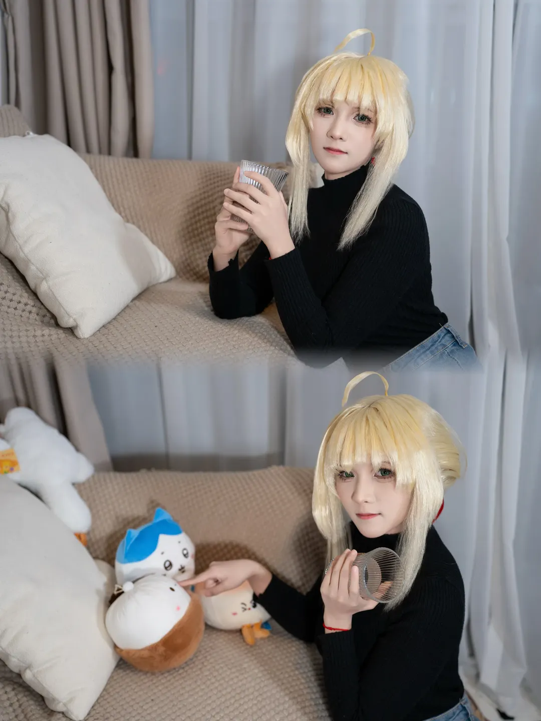 Fate/Grand Order, 玉藻前cos, sabercos, 丝袜, 生日作摄影 - 第11张