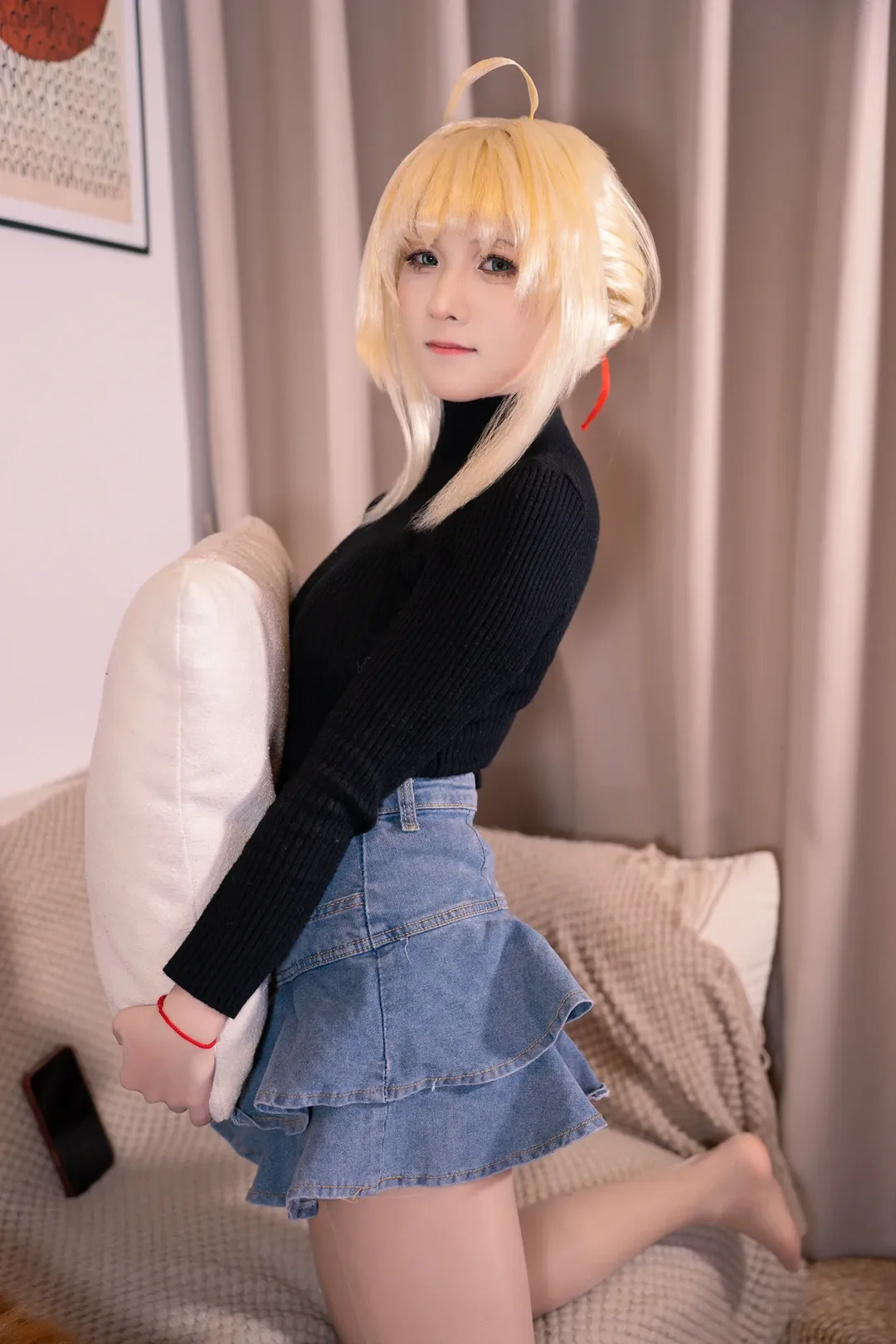 Fate/Grand Order, 玉藻前cos, sabercos, 丝袜, 生日作摄影 - 第12张