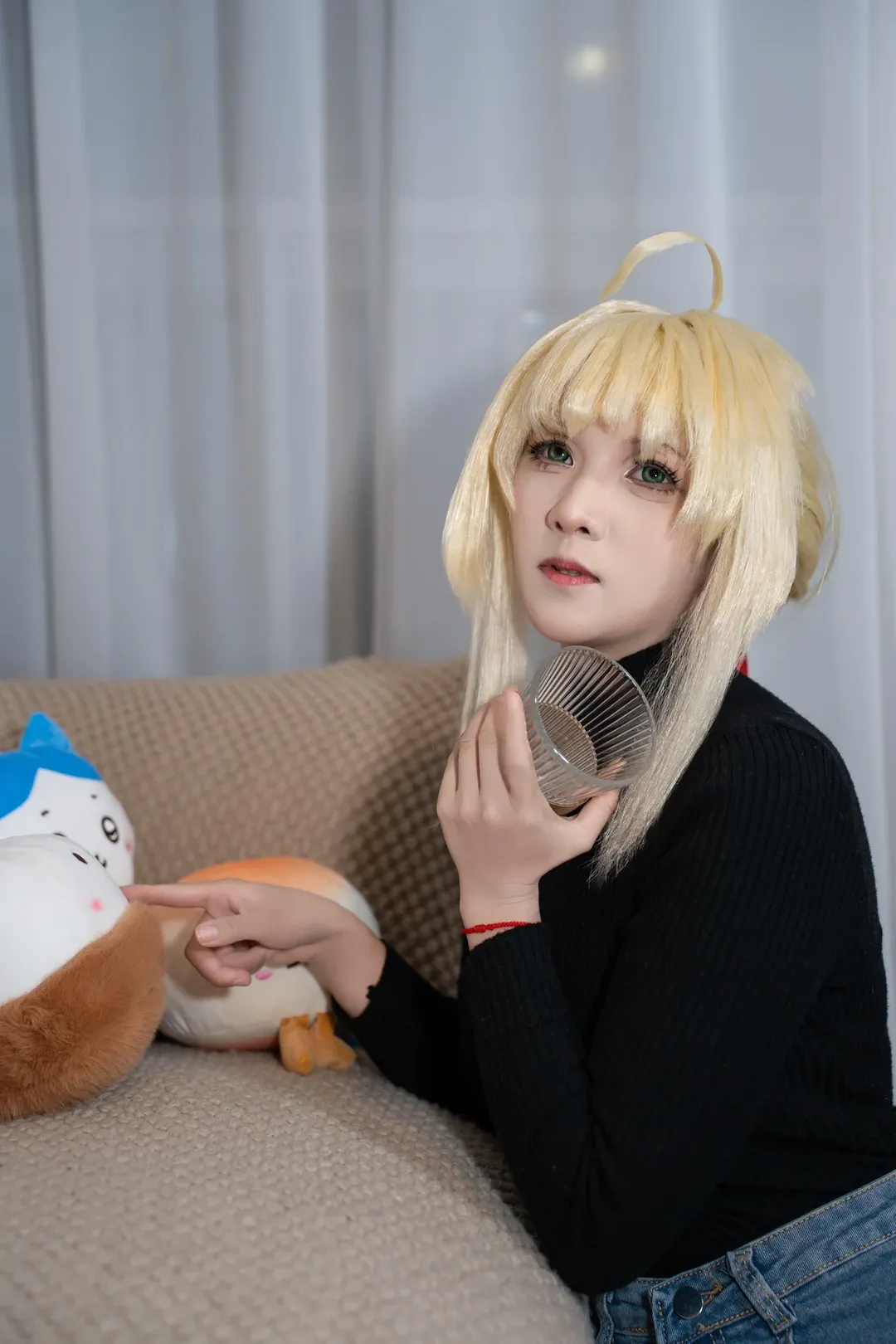 Fate/Grand Order, 玉藻前cos, sabercos, 丝袜, 生日作摄影 - 第14张