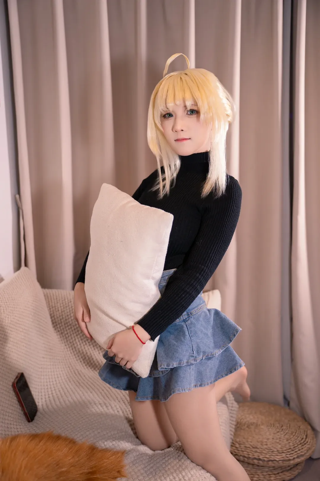Fate/Grand Order, 玉藻前cos, sabercos, 丝袜, 生日作摄影 - 第15张