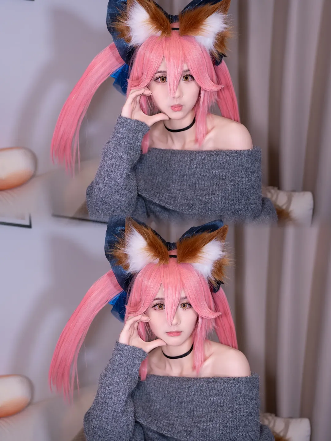 Fate/Grand Order, 玉藻前cos, sabercos, 丝袜, 生日作摄影 - 第3张
