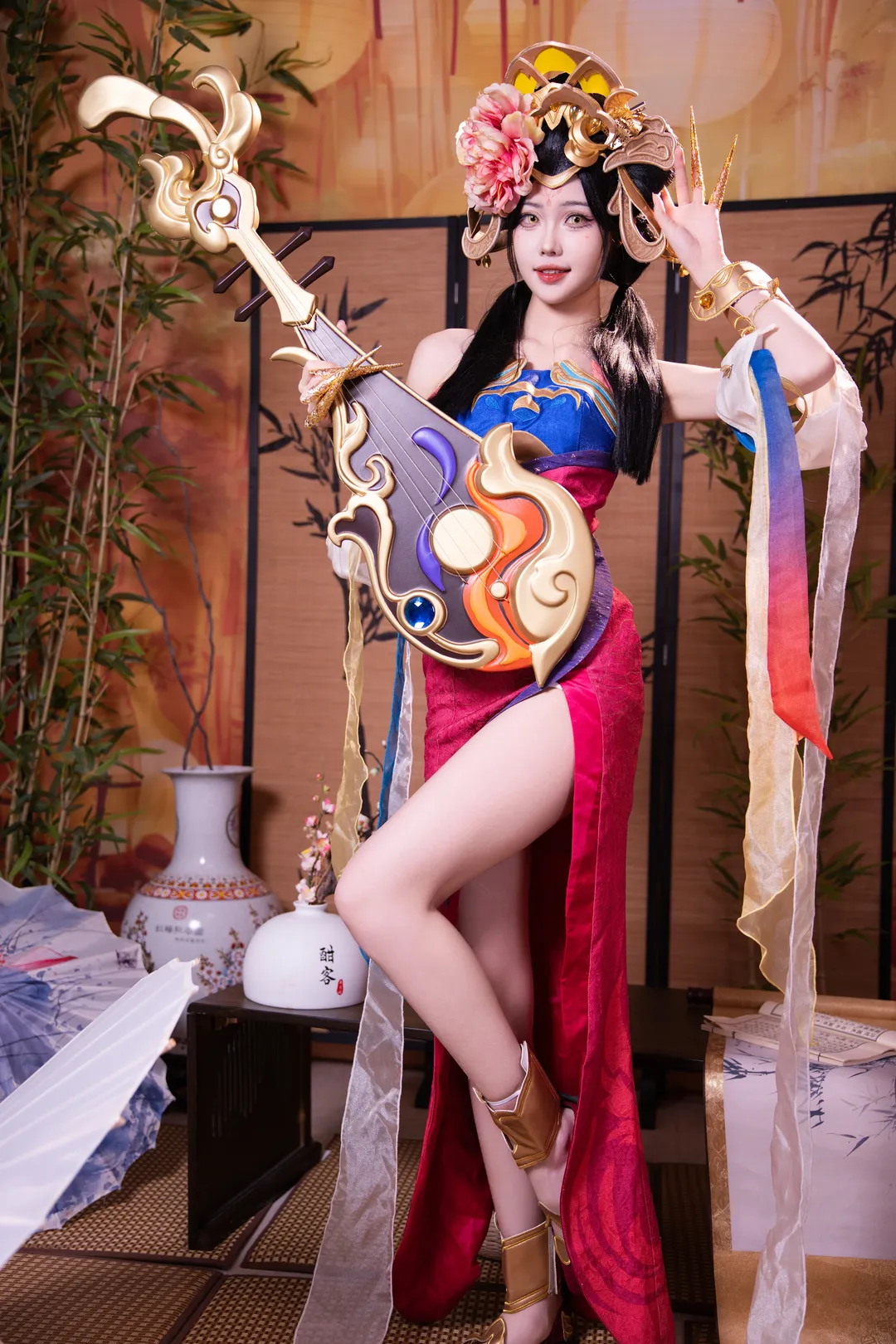 王者荣耀, 古风cos, 杨玉环cos, cosplay摄影, 国风造型 - 第1张
