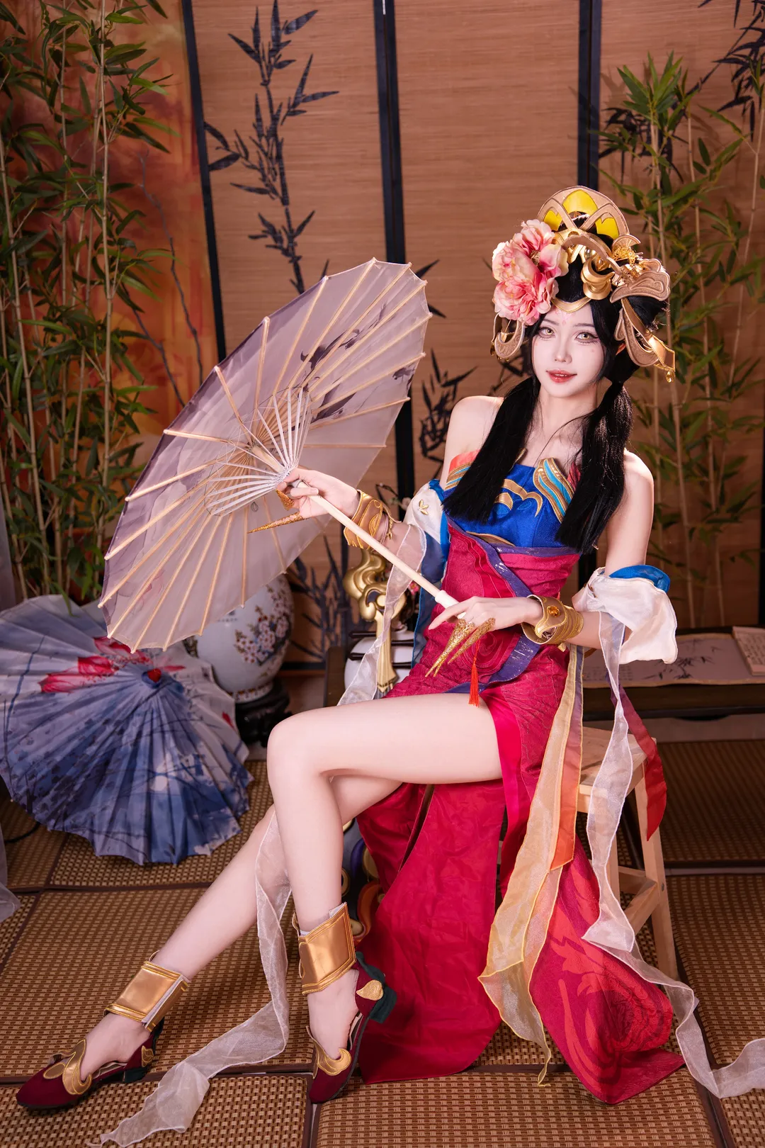 王者荣耀, 古风cos, 杨玉环cos, cosplay摄影, 国风造型 - 第2张