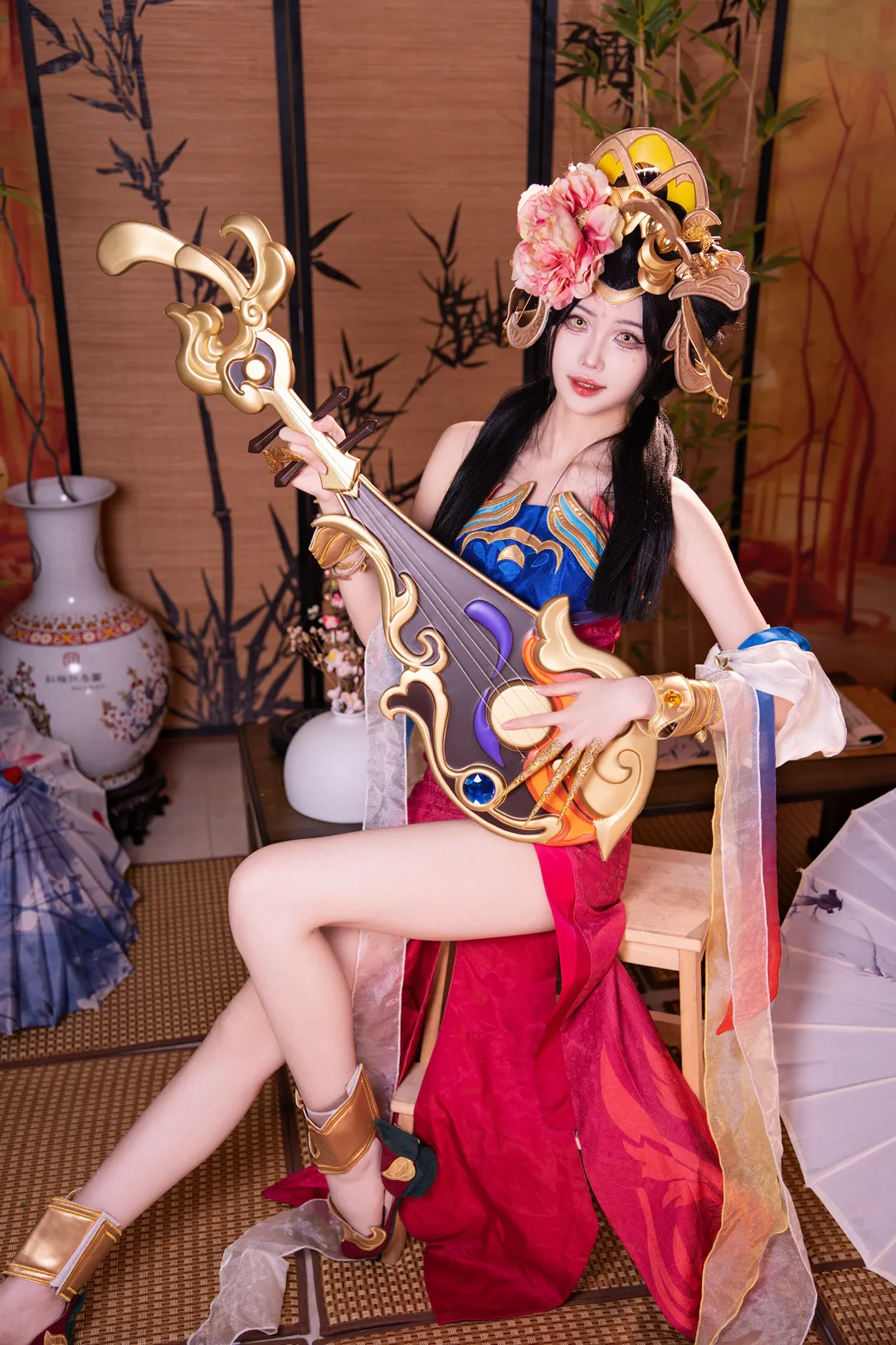 王者荣耀, 古风cos, 杨玉环cos, cosplay摄影, 国风造型