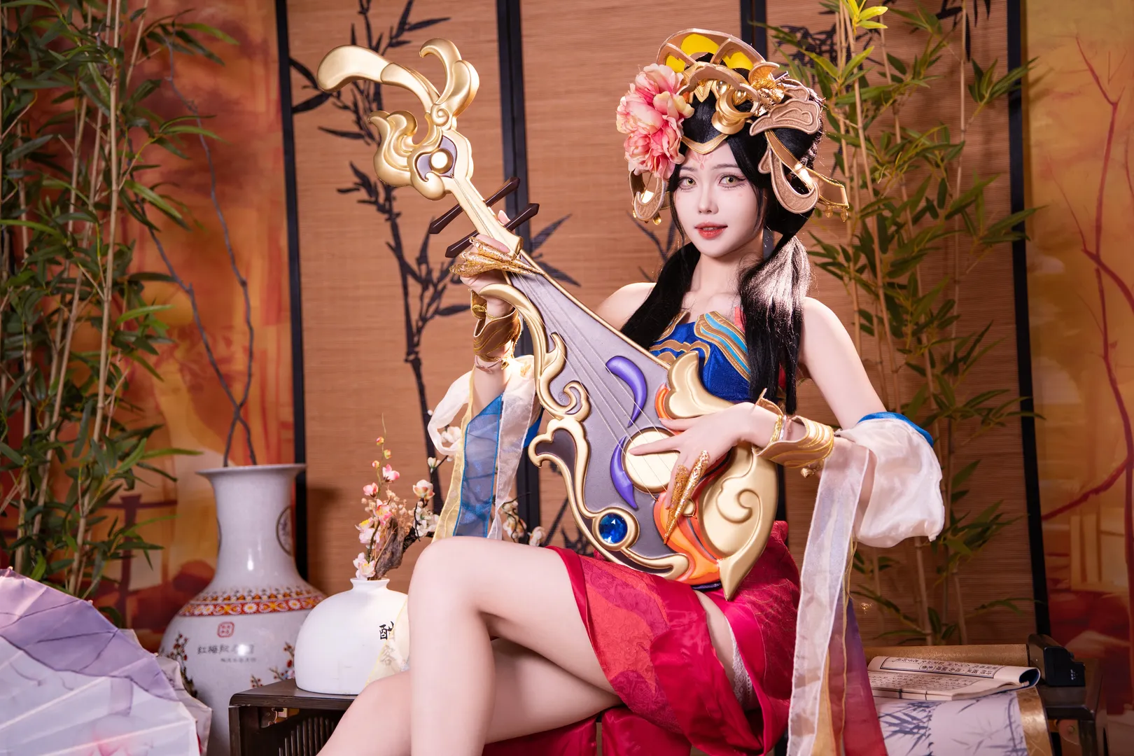 王者荣耀, 古风cos, 杨玉环cos, cosplay摄影, 国风造型 - 第5张