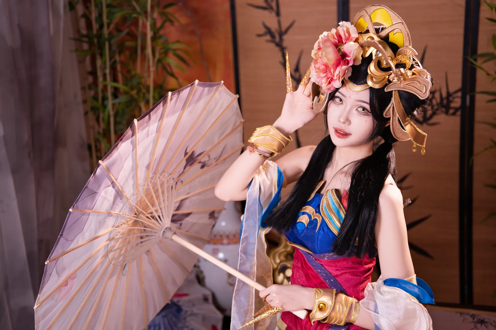 王者荣耀, 古风cos, 杨玉环cos, cosplay摄影, 国风造型 - 第6张