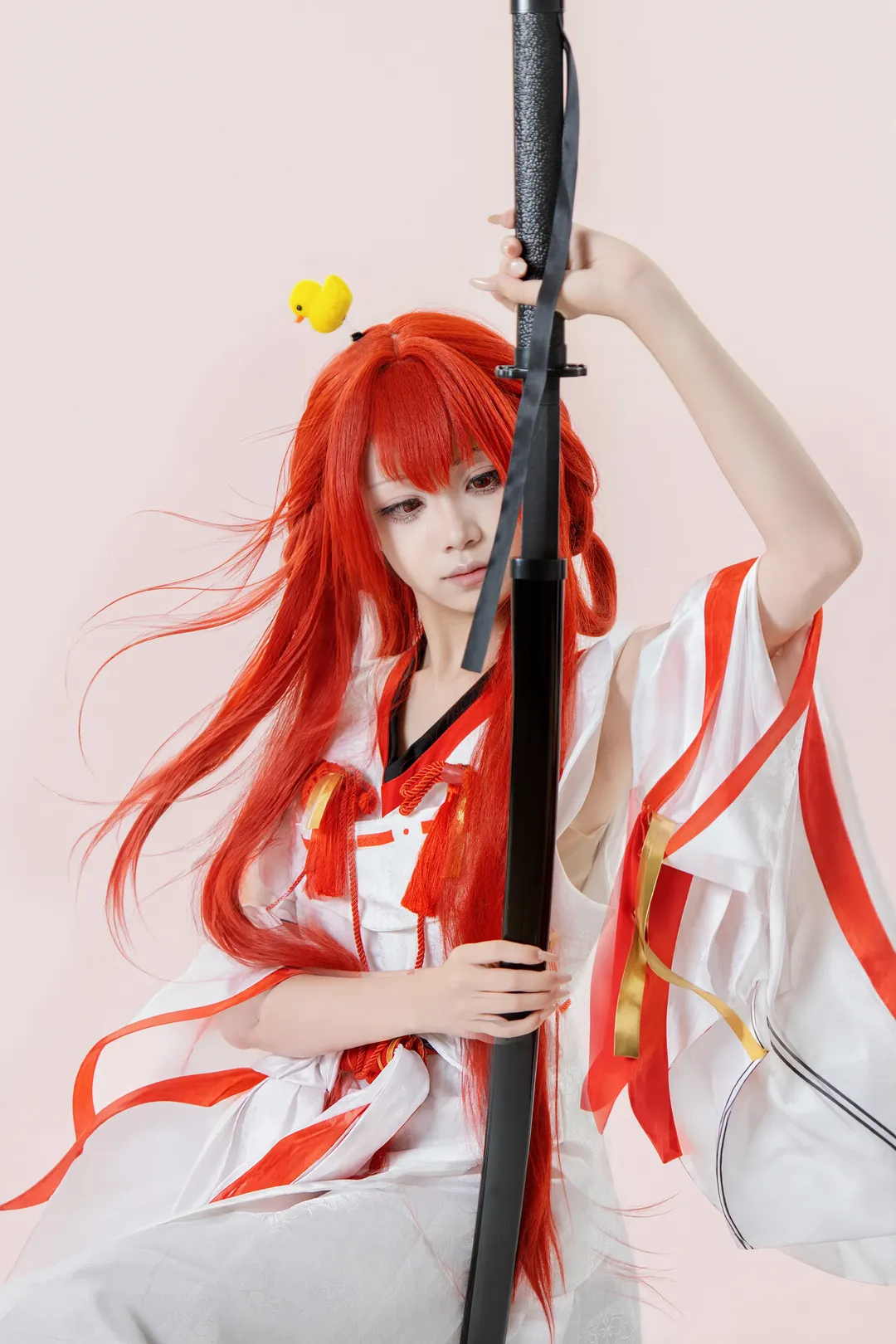 龙族, 二次元cos, 红发角色, 上杉绘梨衣cos, cosplay摄影 - 第2张