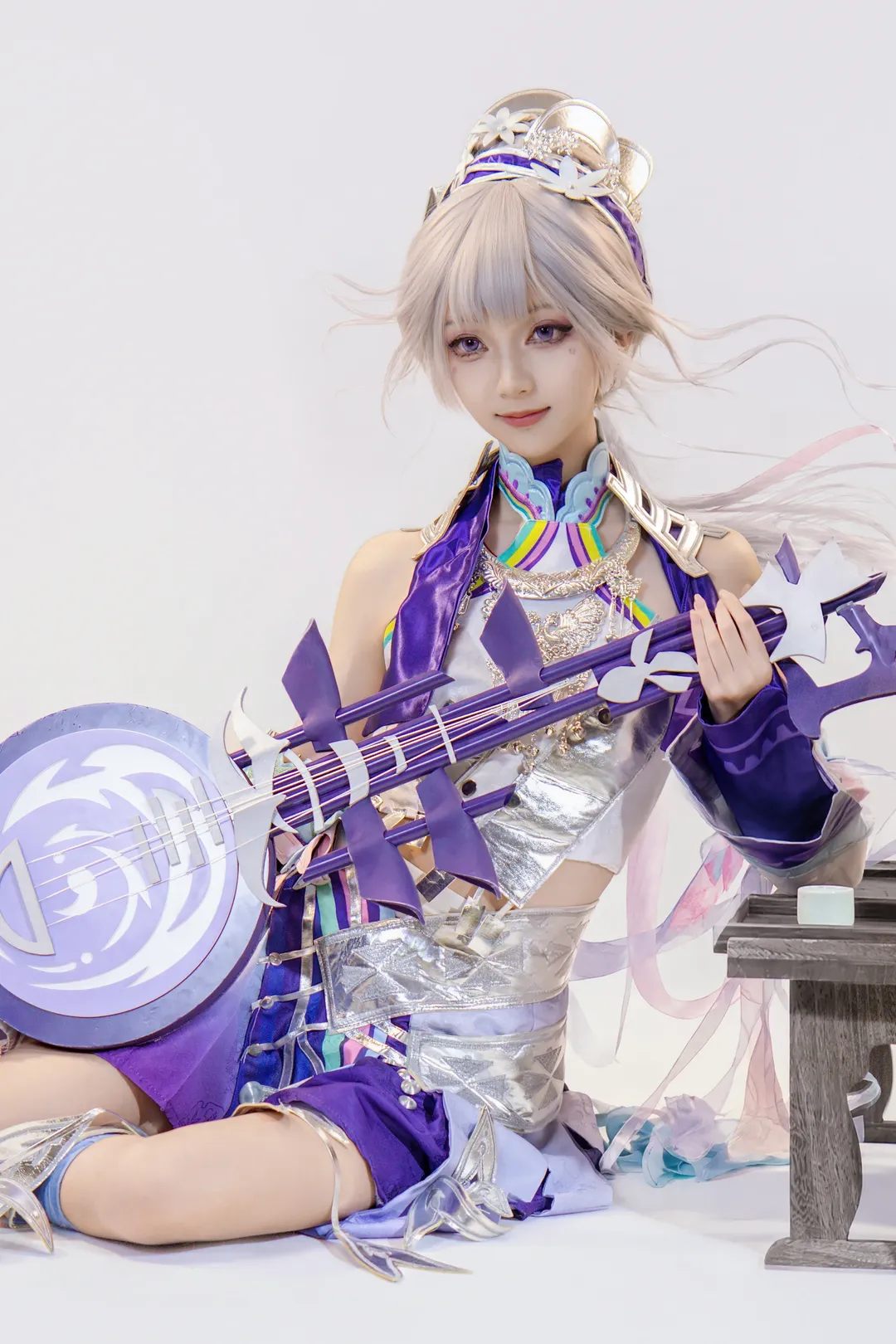 王者荣耀, 琵琶, 杨玉环cos, 国风cosplay, 银翎春cos - 第1张