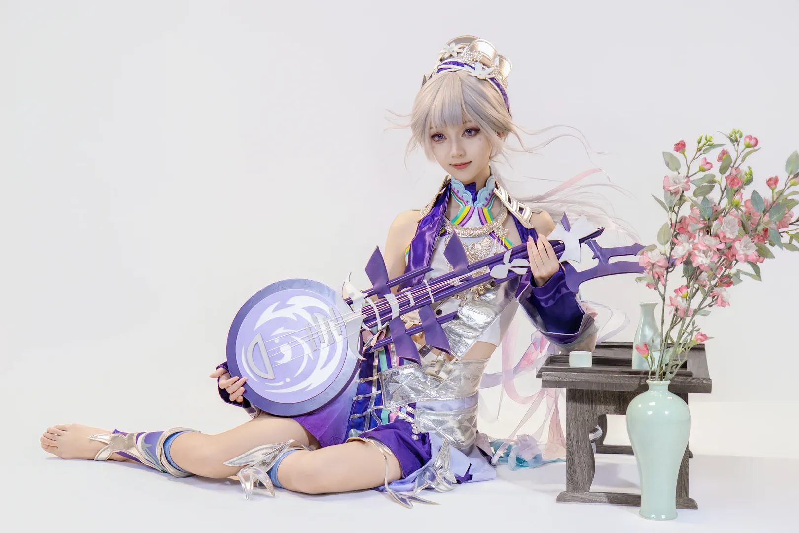 王者荣耀, 琵琶, 杨玉环cos, 国风cosplay, 银翎春cos