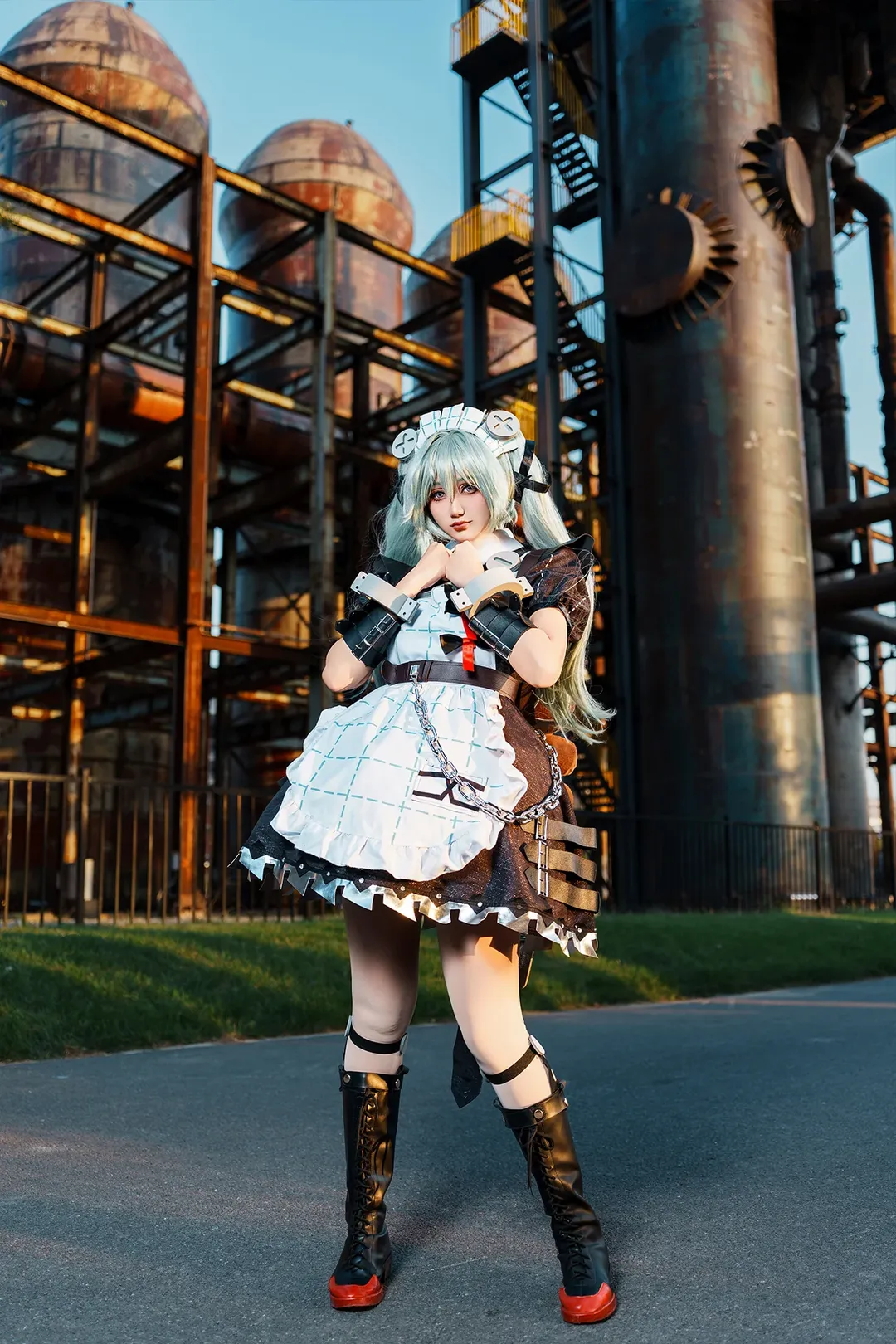 绝区零, cosplay, 可琳cos, 首钢园, 电锯女仆
