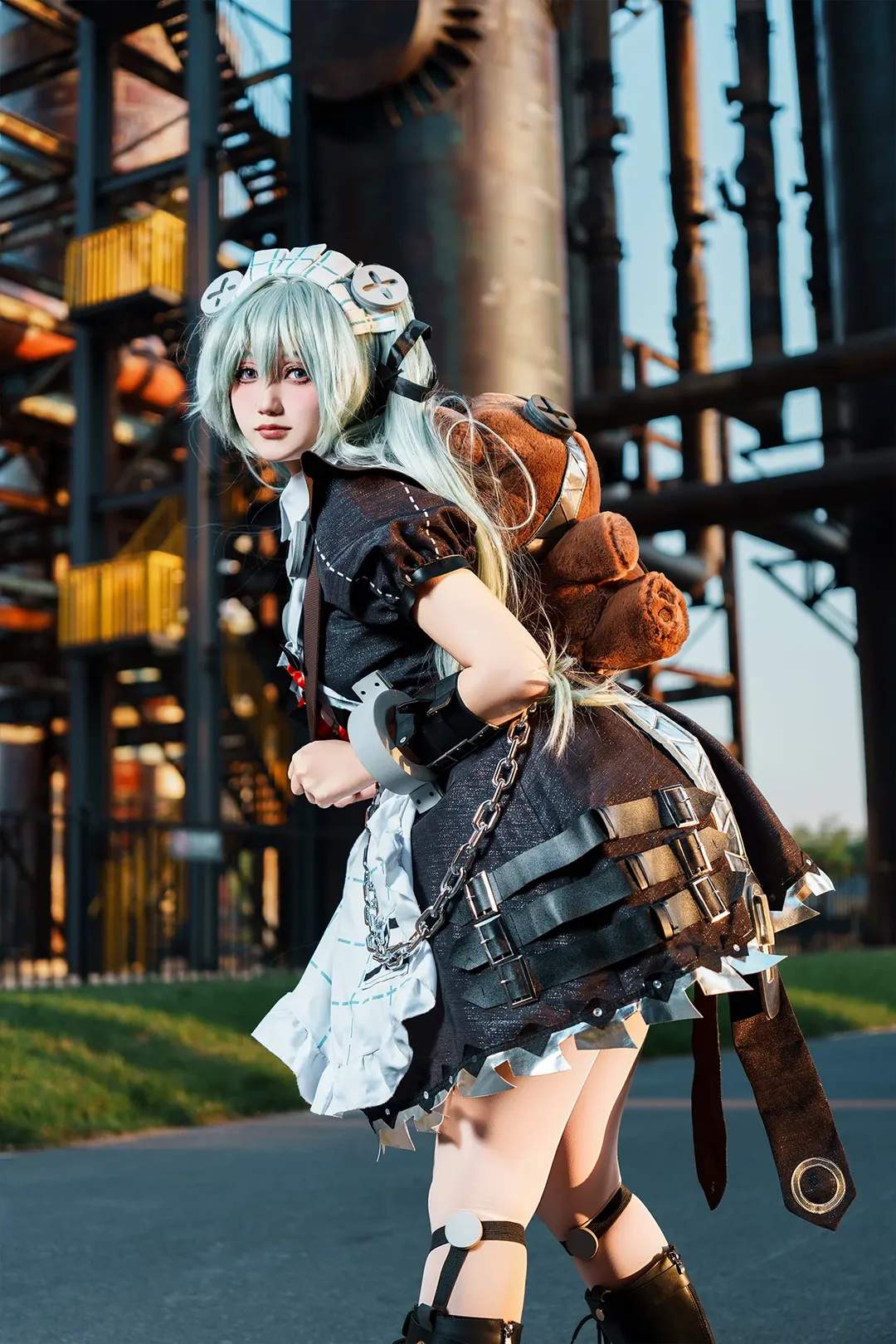 绝区零, cosplay, 可琳cos, 首钢园, 电锯女仆 - 第2张