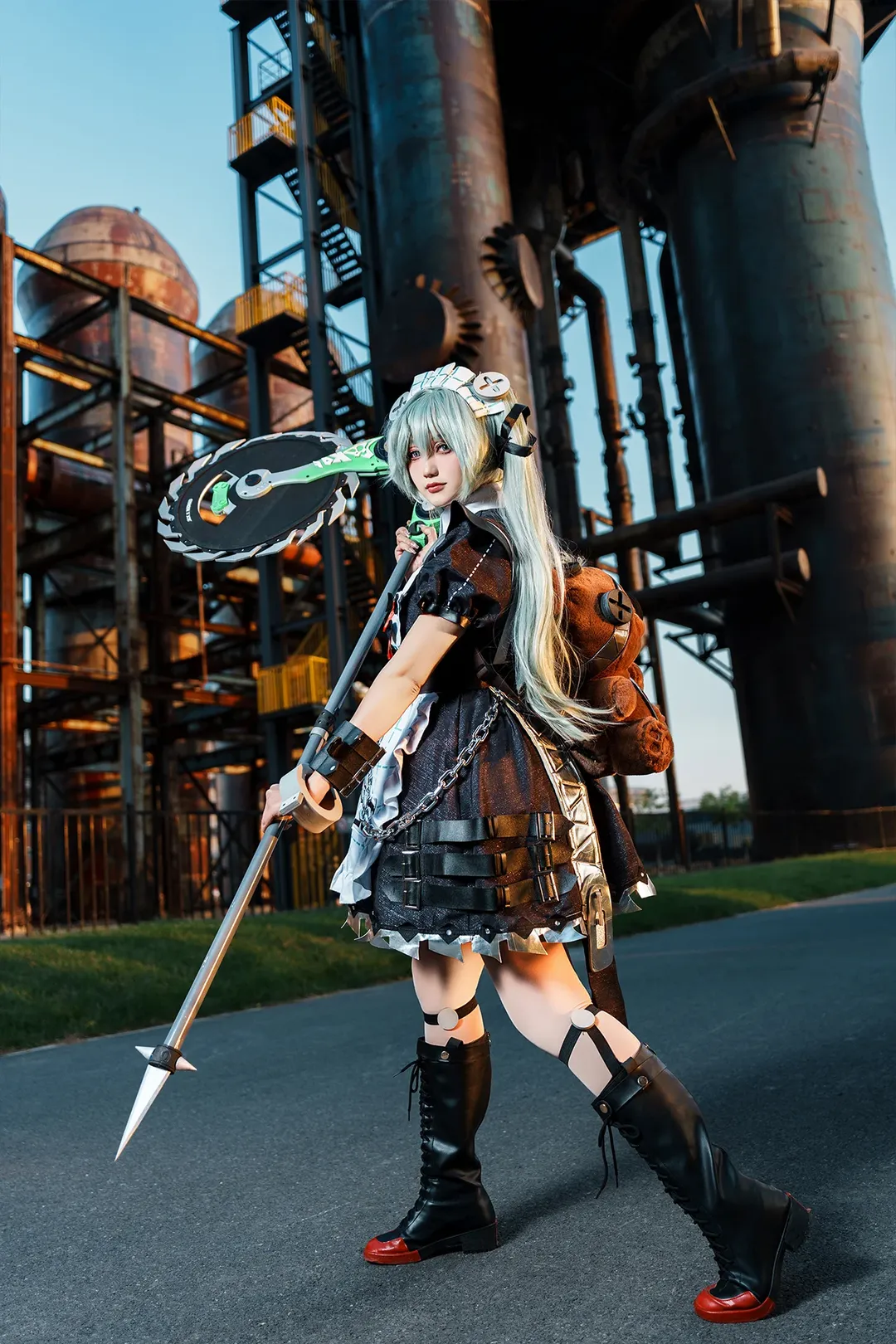 绝区零, cosplay, 可琳cos, 首钢园, 电锯女仆 - 第3张