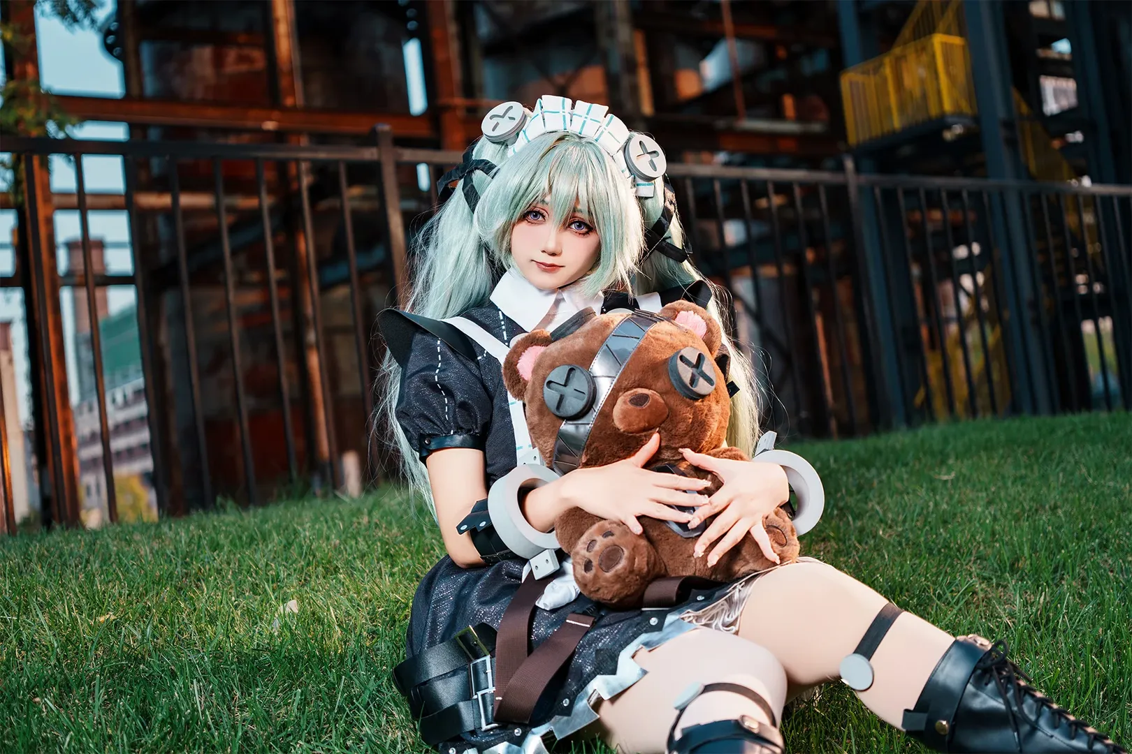 绝区零, cosplay, 可琳cos, 首钢园, 电锯女仆 - 第6张