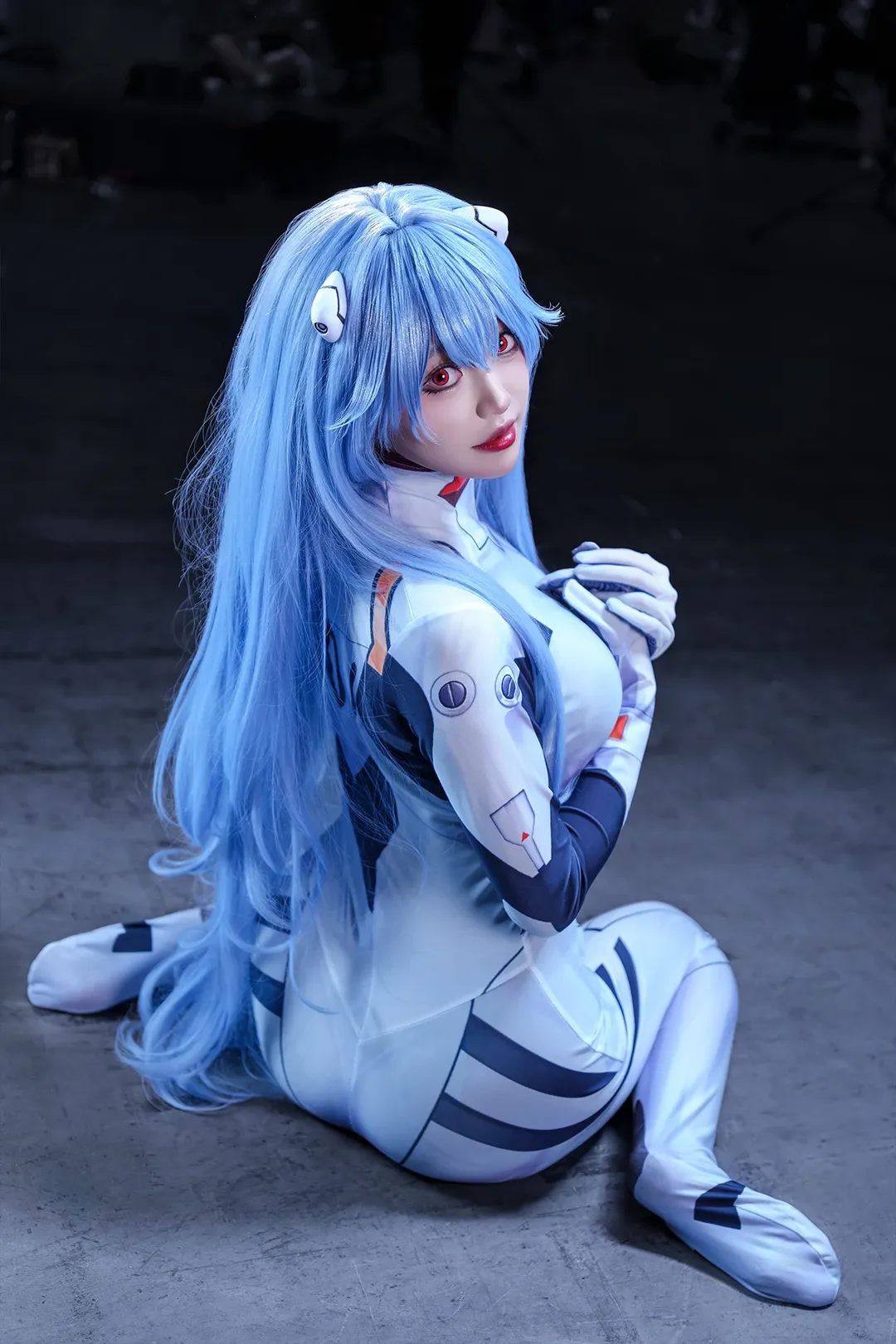漫展場照, 綾波麗cos, 新世紀福音戰士, 膠衣cosplay, 身材還原 - 第2張